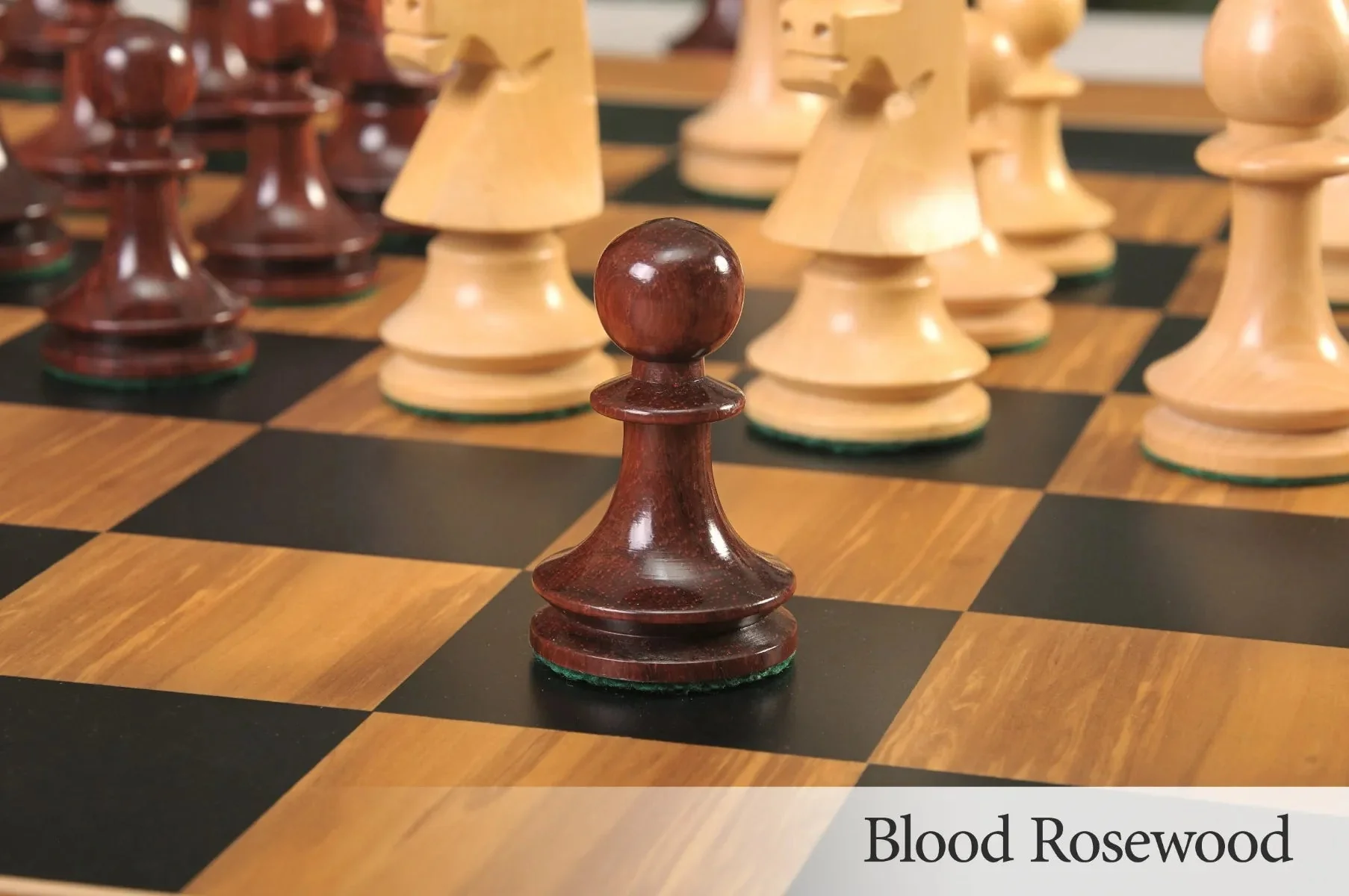 CLEARANCE - The Hungarian II Series Chess Pieces - 3.875" King - Image 27