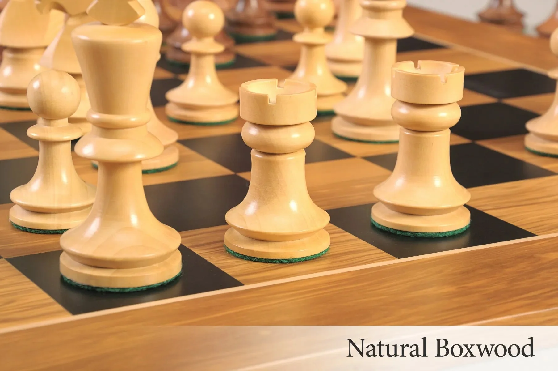 CLEARANCE - The Hungarian II Series Chess Pieces - 3.875" King - Image 33