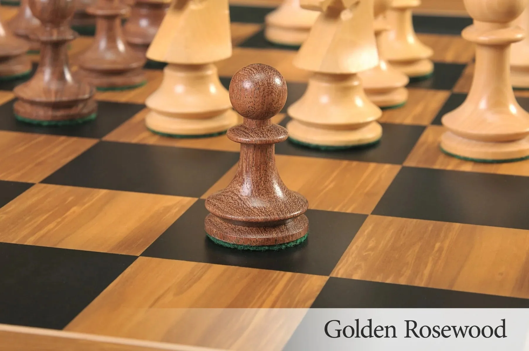 CLEARANCE - The Hungarian II Series Chess Pieces - 3.875" King - Image 40