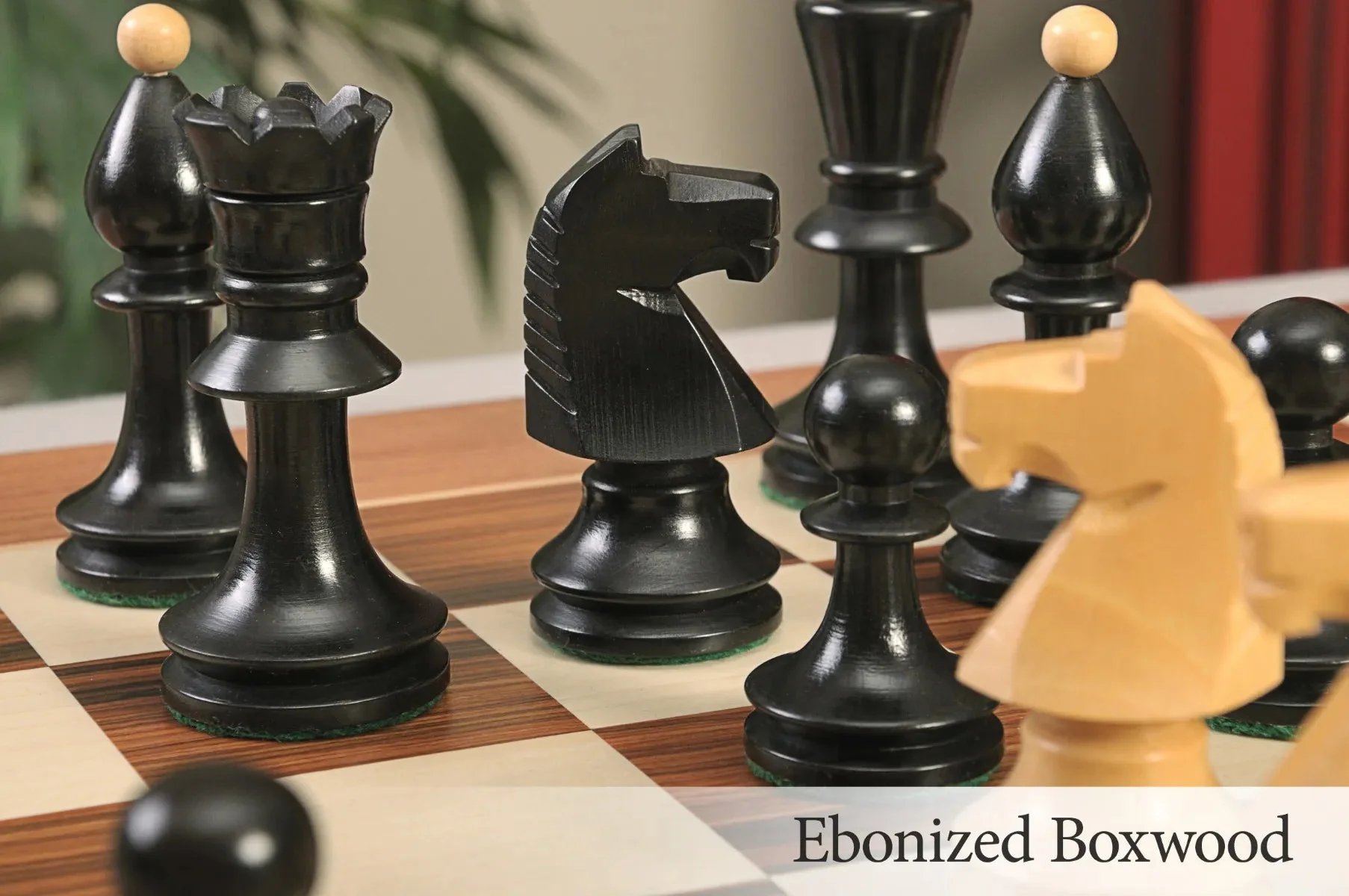 CLEARANCE - The Hungarian II Series Chess Pieces - 3.875" King - Image 51