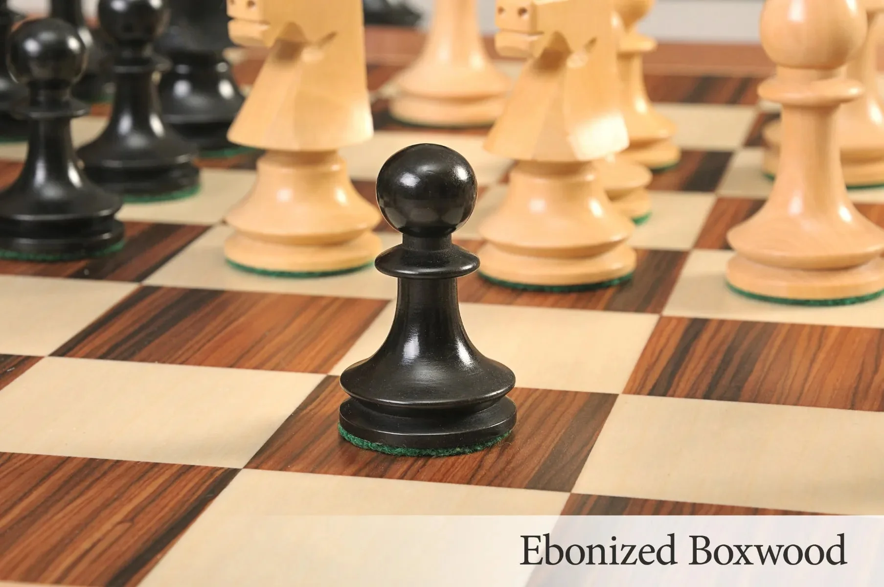 CLEARANCE - The Hungarian II Series Chess Pieces - 3.875" King - Image 53