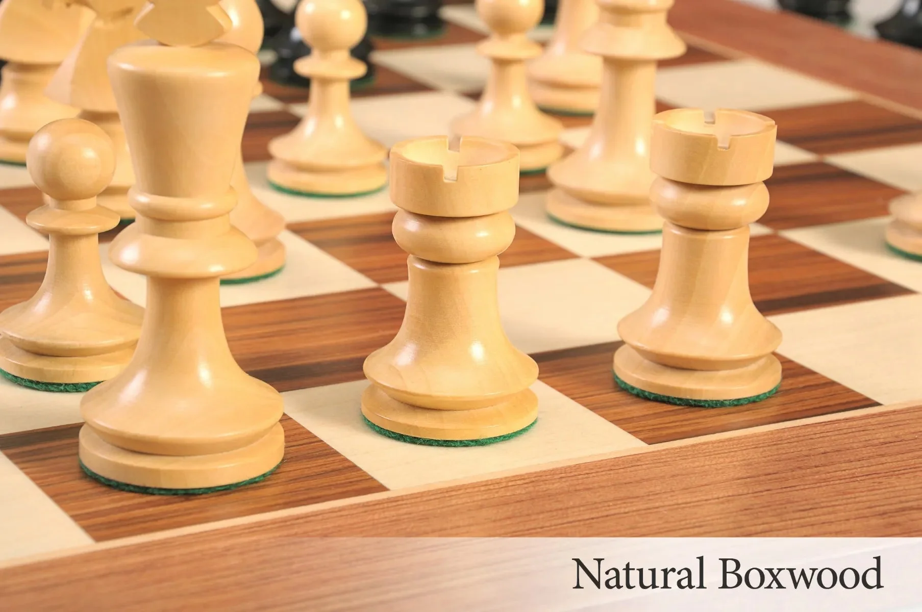 CLEARANCE - The Hungarian II Series Chess Pieces - 3.875" King - Image 7
