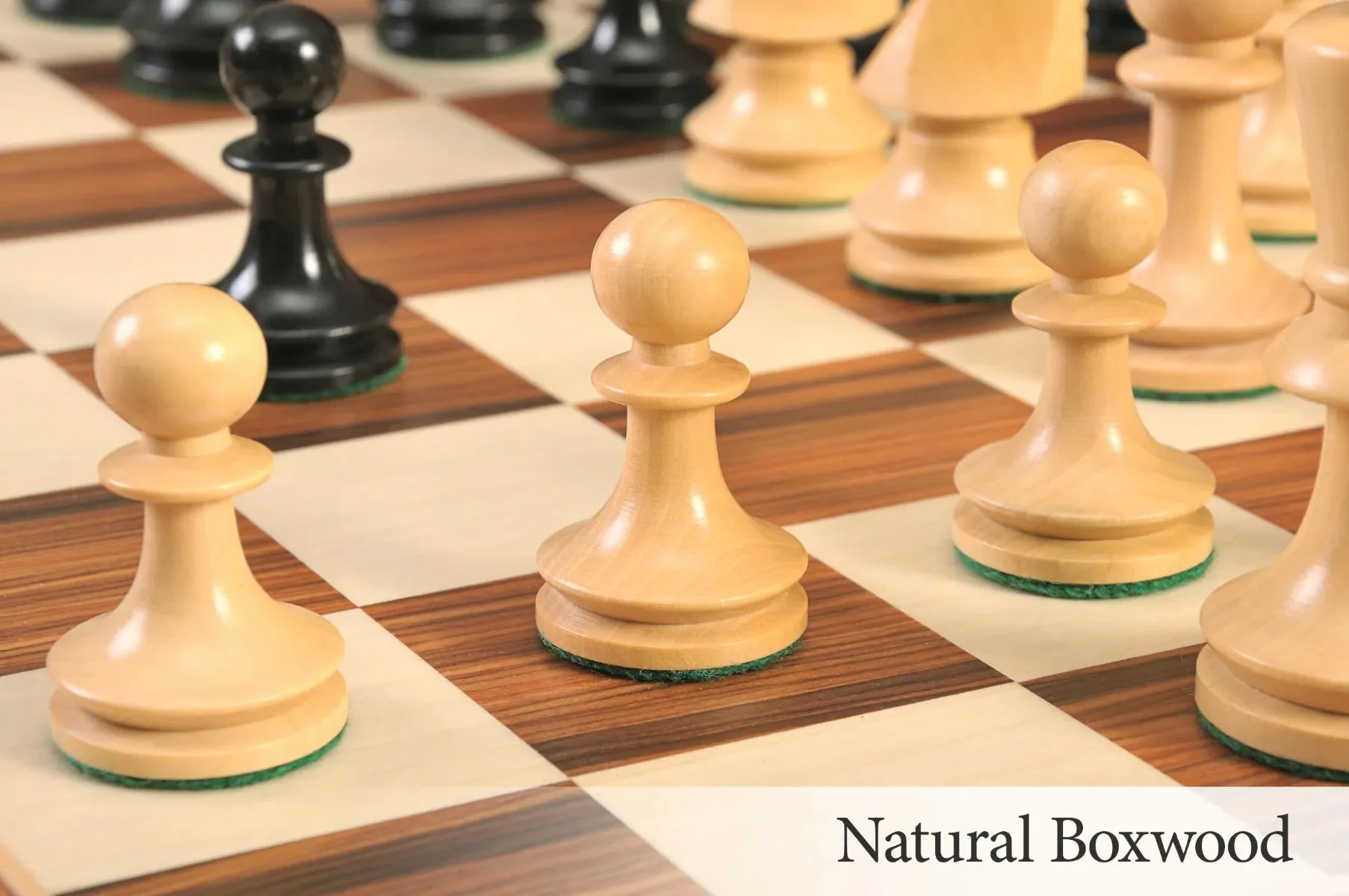 CLEARANCE - The Hungarian II Series Chess Pieces - 3.875" King - Image 8