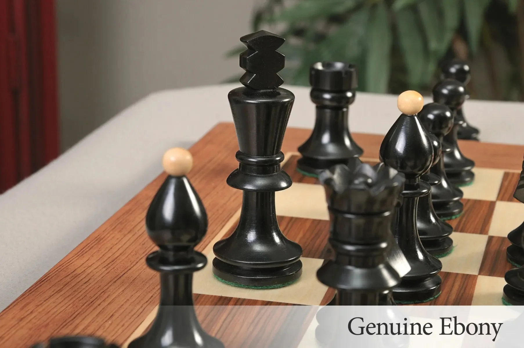 CLEARANCE - The Hungarian II Series Chess Pieces - 3.875" King - Image 9