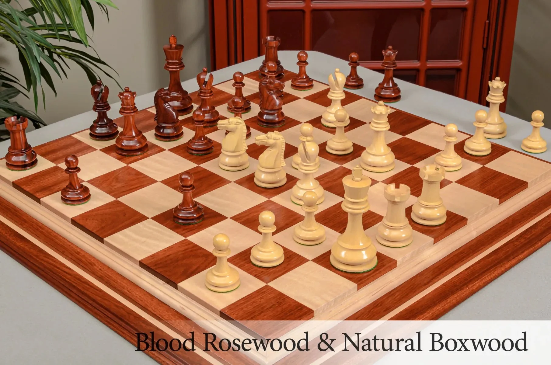 CLEARANCE - The Nottingham 1936 Series Luxury Chess Pieces - 4.4" King - Image 6