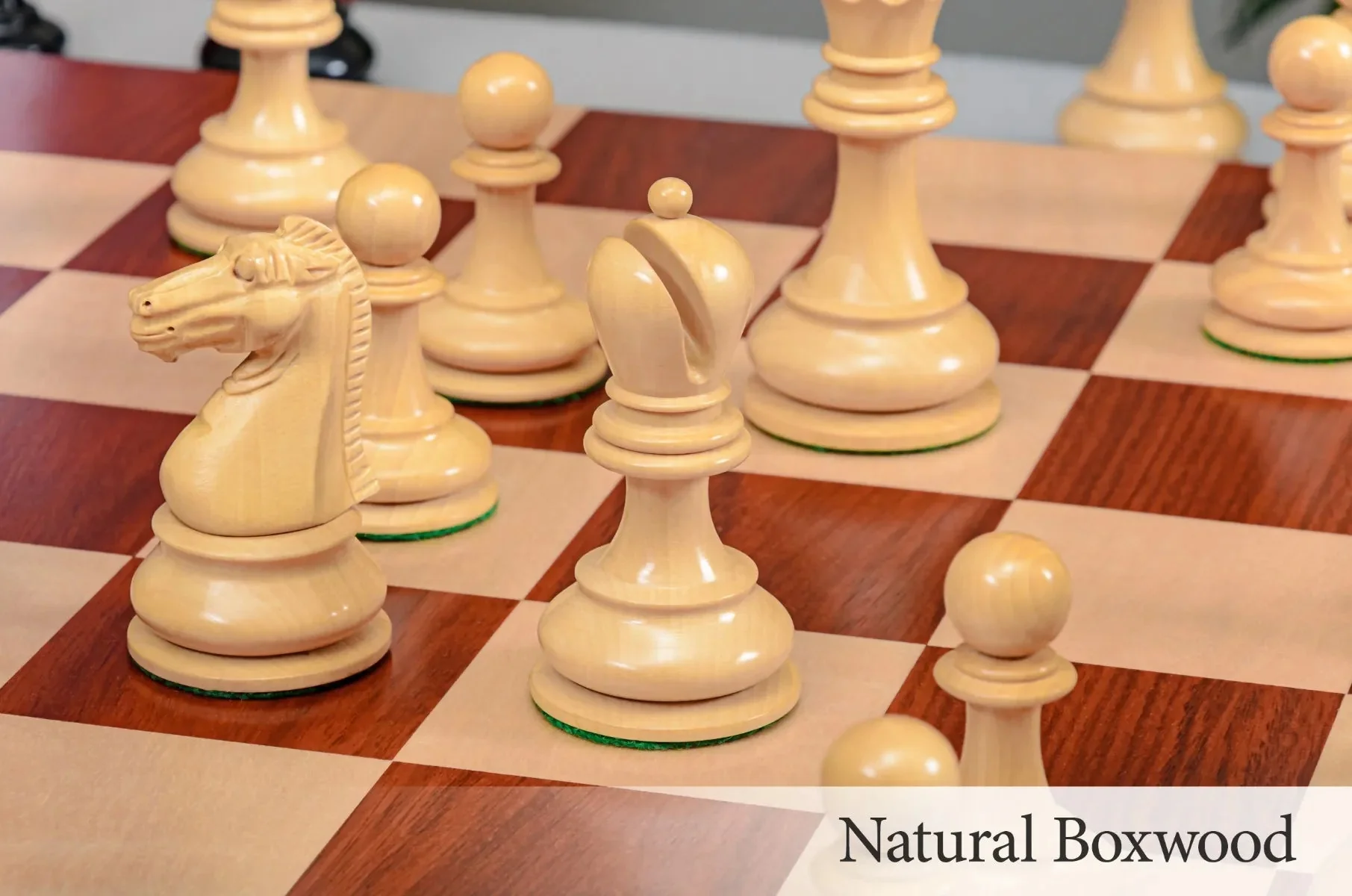 CLEARANCE - The Nottingham 1936 Series Luxury Chess Pieces - 4.4" King - Image 7