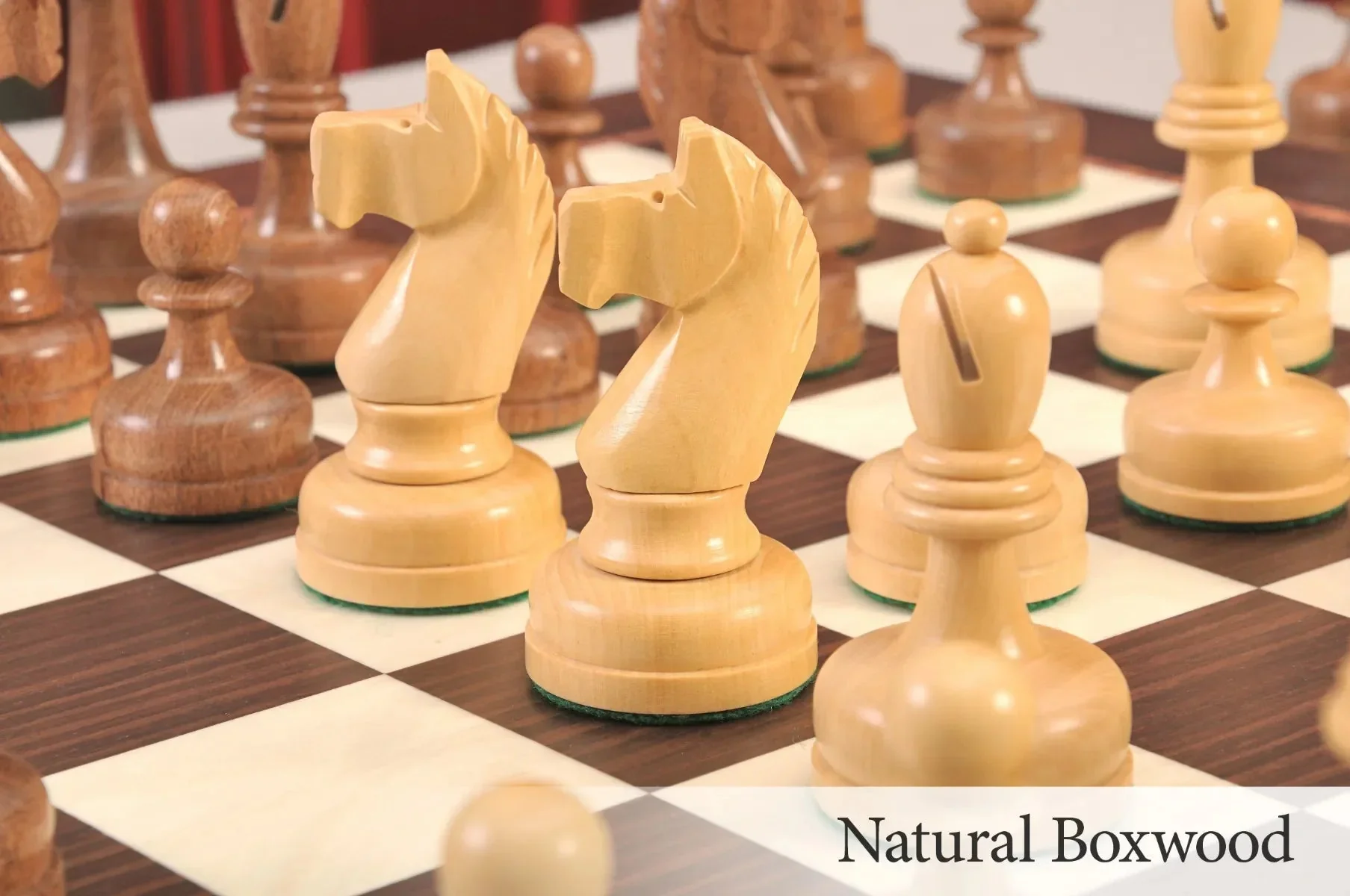 CLEARANCE - The Tahl II Series Chess Pieces - 3.875" King - Image 25