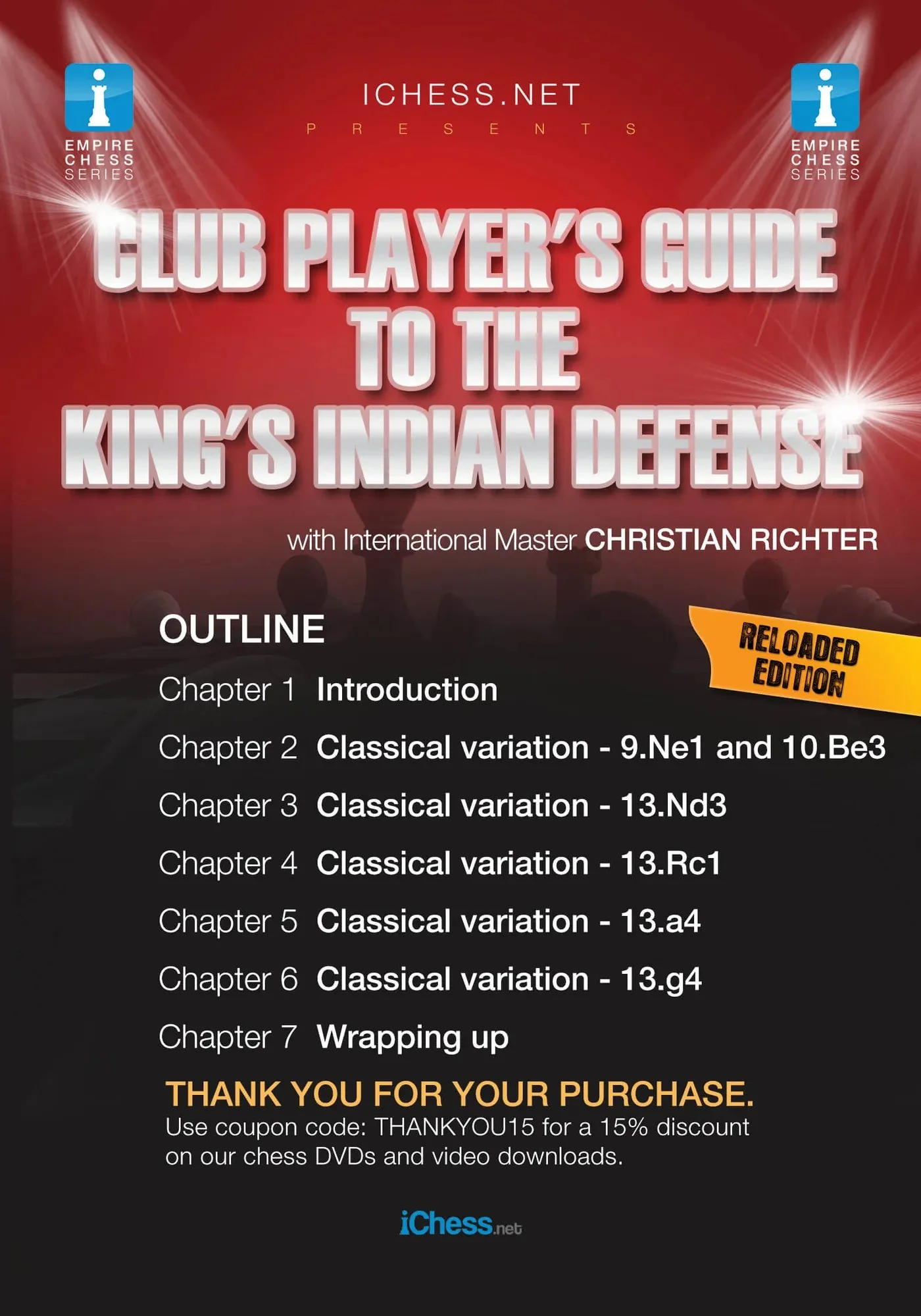 CLEARANCE - Club Player's Guide to the King's Indian Defense - EMPIRE CHESS - Image 3