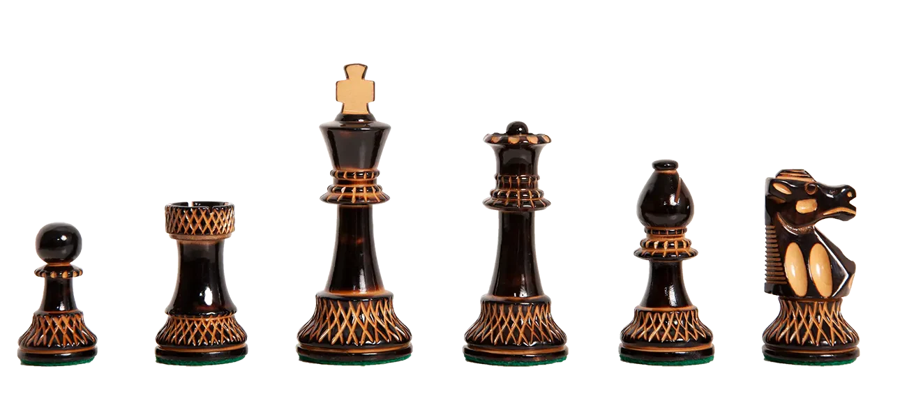 Burnt Boxwood and Natural Boxwood