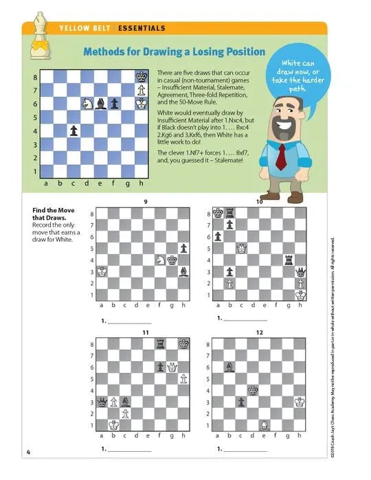 Coach Jay's Chess Academy - #2 Yellow Belt Puzzles - Image 3