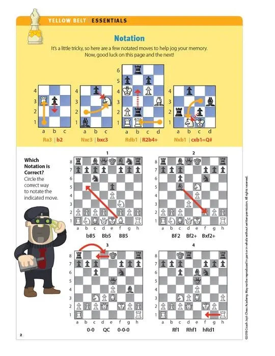 Coach Jay's Chess Academy - #2 Yellow Belt Puzzles - Image 6
