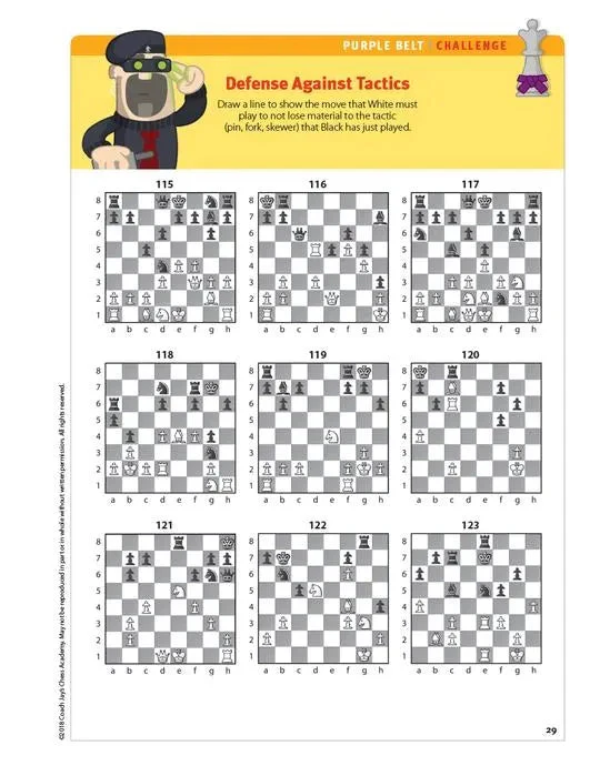 Coach Jay's Chess Academy - #5 Purple Belt Puzzles - Image 6