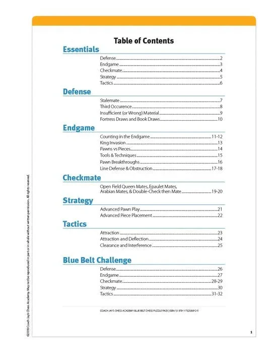 Coach Jay's Chess Academy - #6 Blue Belt Puzzles - Image 5