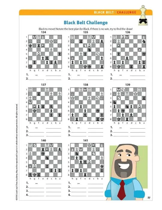 Coach Jay's Chess Academy - #7 Black Belt Puzzles - Image 6