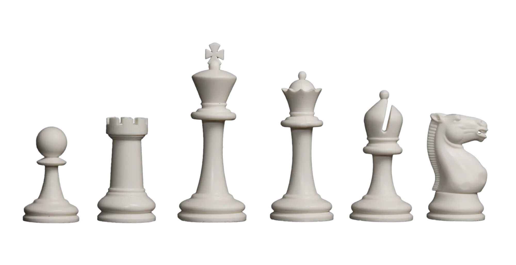 The Competition Series Plastic Chess Pieces - 3.75" King Height - Image 4