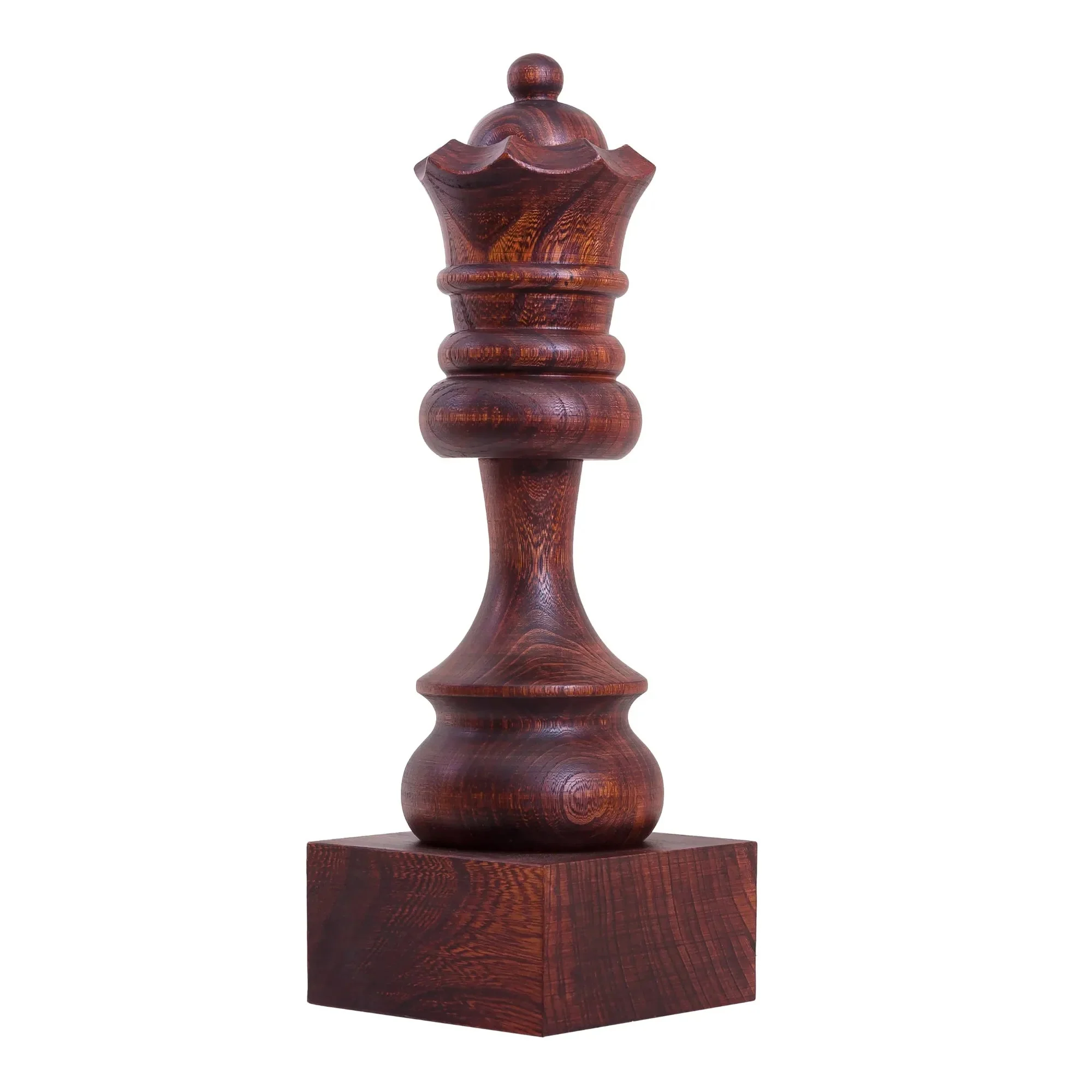 Decorative Wood Chess Piece - Queen - Image 6