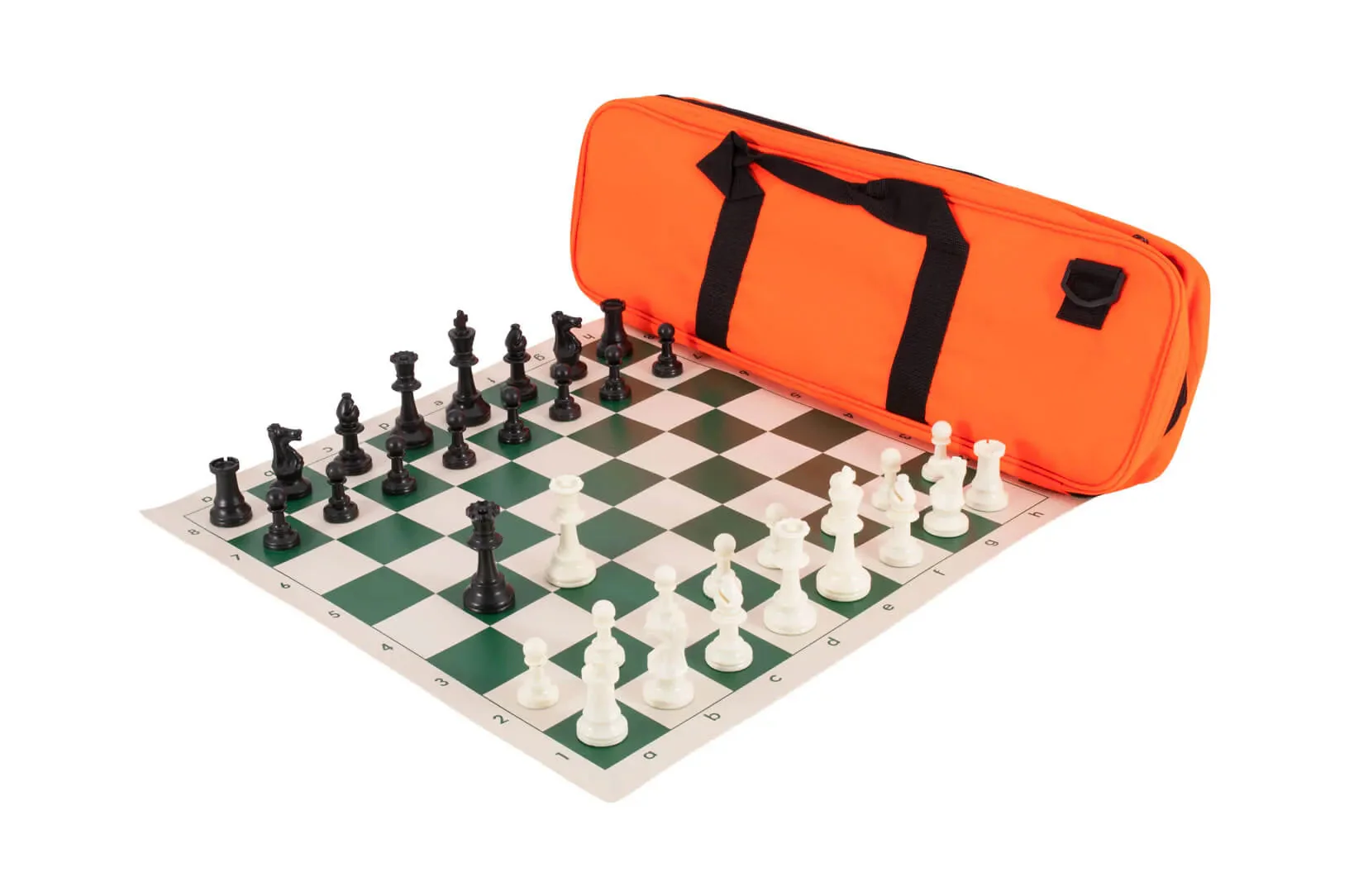 Deluxe Chess Set Combination and Triple Weighted Regulation Pieces | Vinyl Chess Board | Deluxe Bag - Image 13