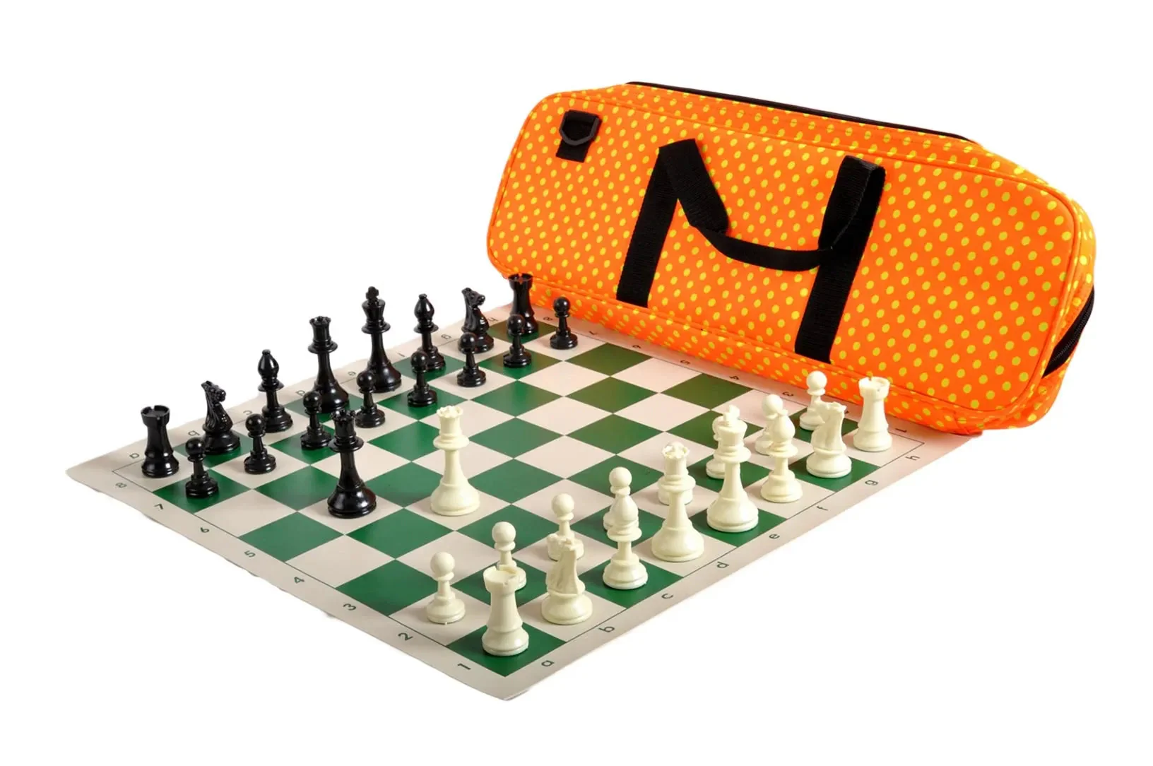 Deluxe Chess Set Combination and Triple Weighted Regulation Pieces | Vinyl Chess Board | Deluxe Bag - Image 22