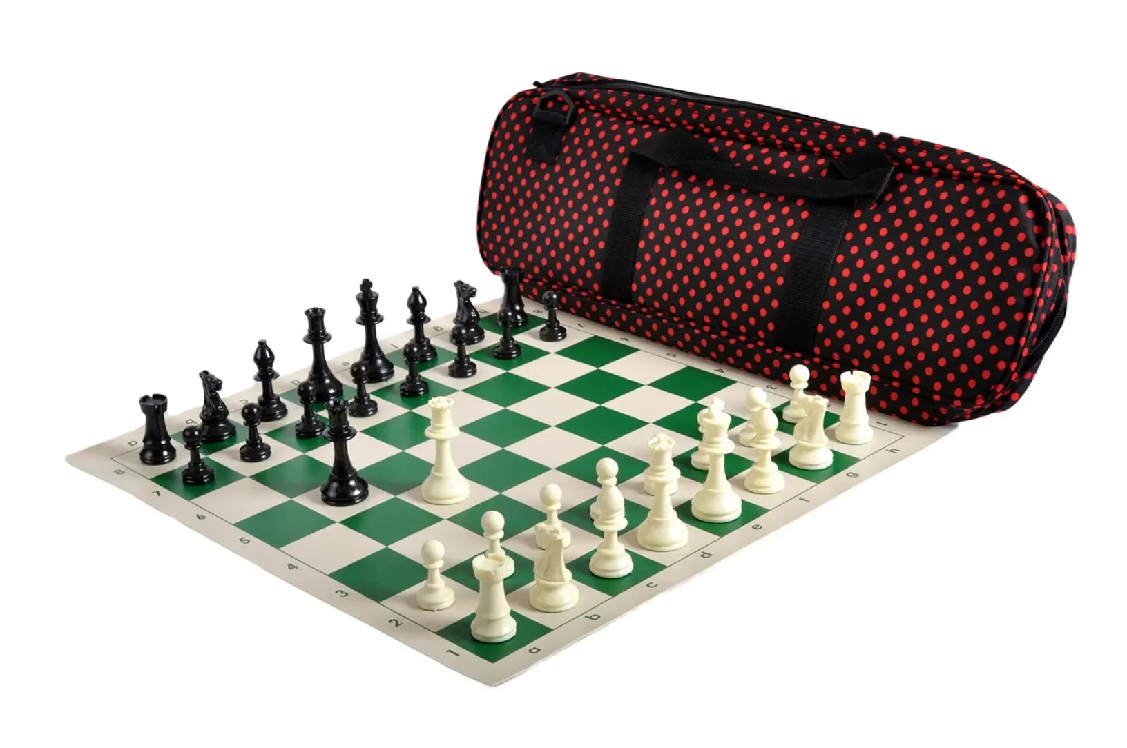 Deluxe Chess Set Combination and Triple Weighted Regulation Pieces | Vinyl Chess Board | Deluxe Bag - Image 23