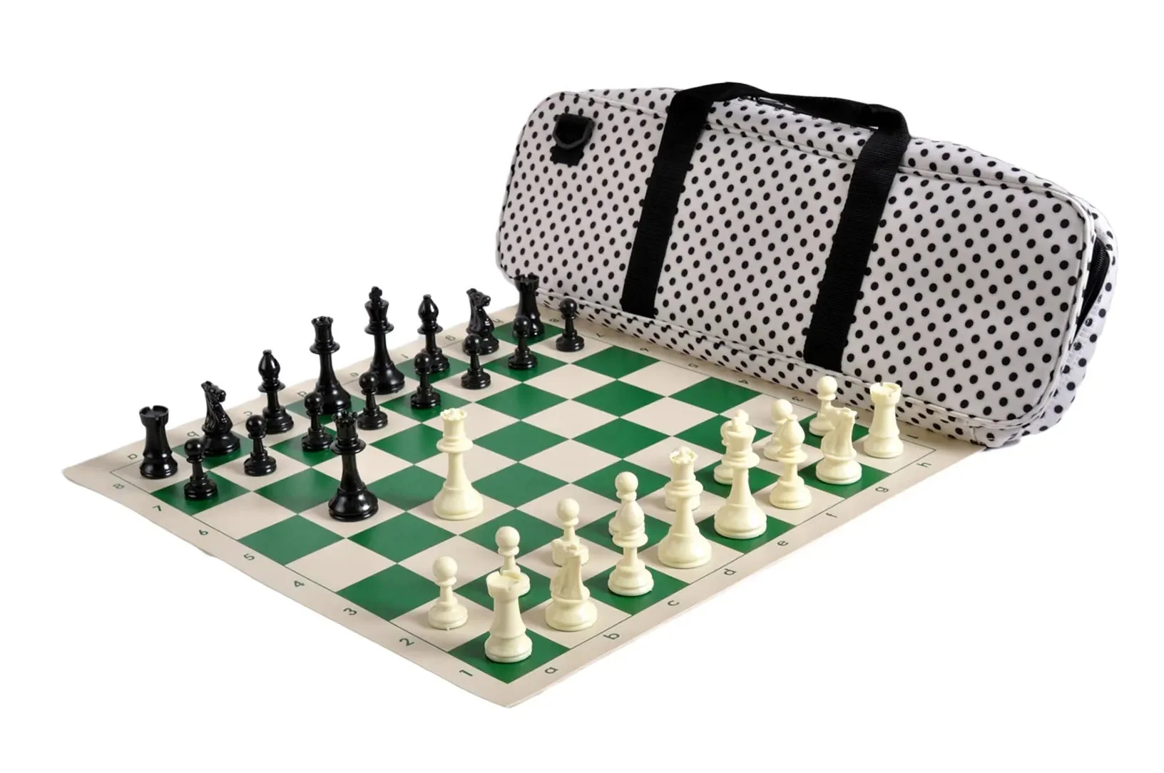 Deluxe Chess Set Combination and Triple Weighted Regulation Pieces | Vinyl Chess Board | Deluxe Bag - Image 26