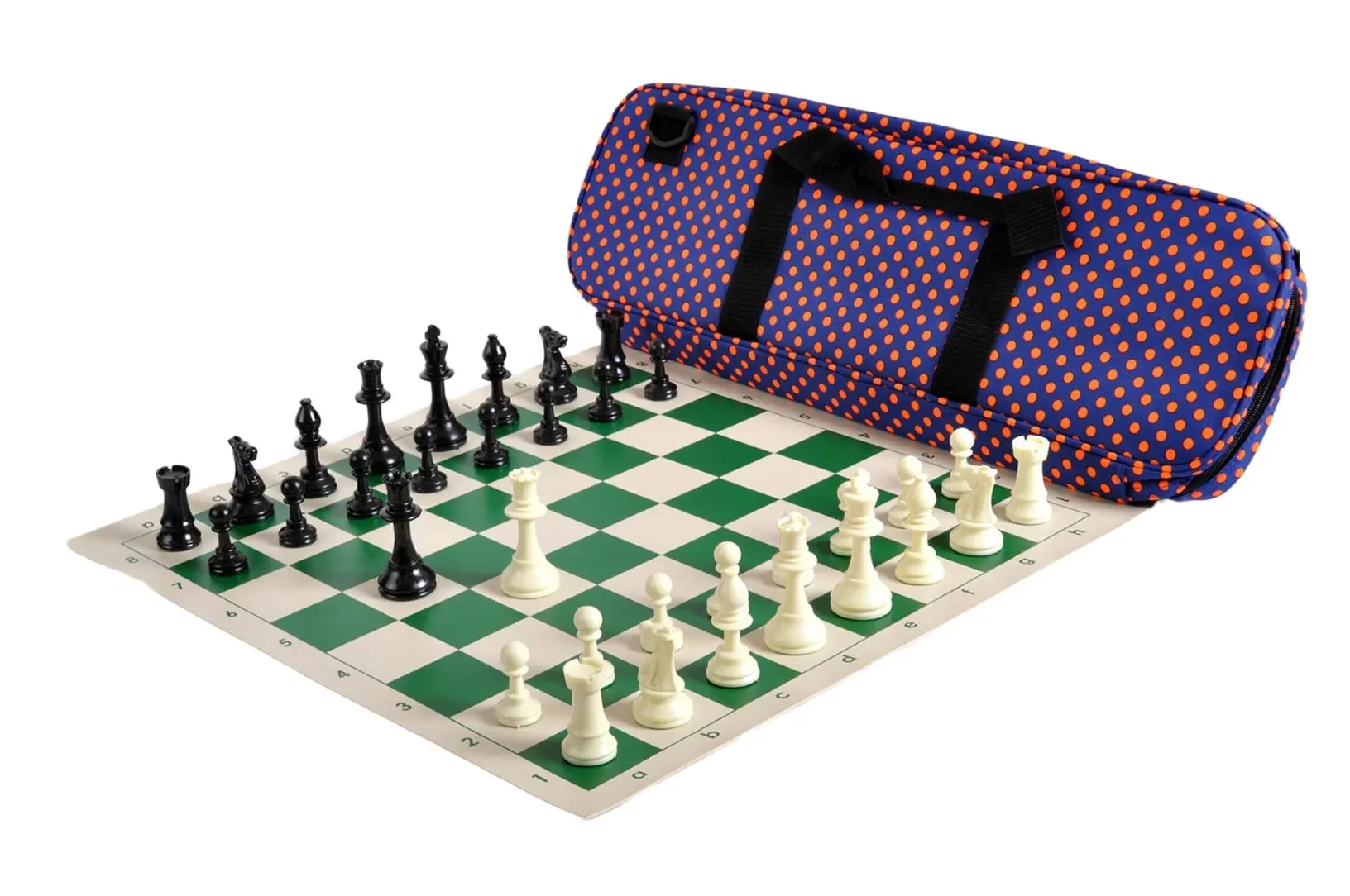 Deluxe Chess Set Combination and Triple Weighted Regulation Pieces | Vinyl Chess Board | Deluxe Bag - Image 28