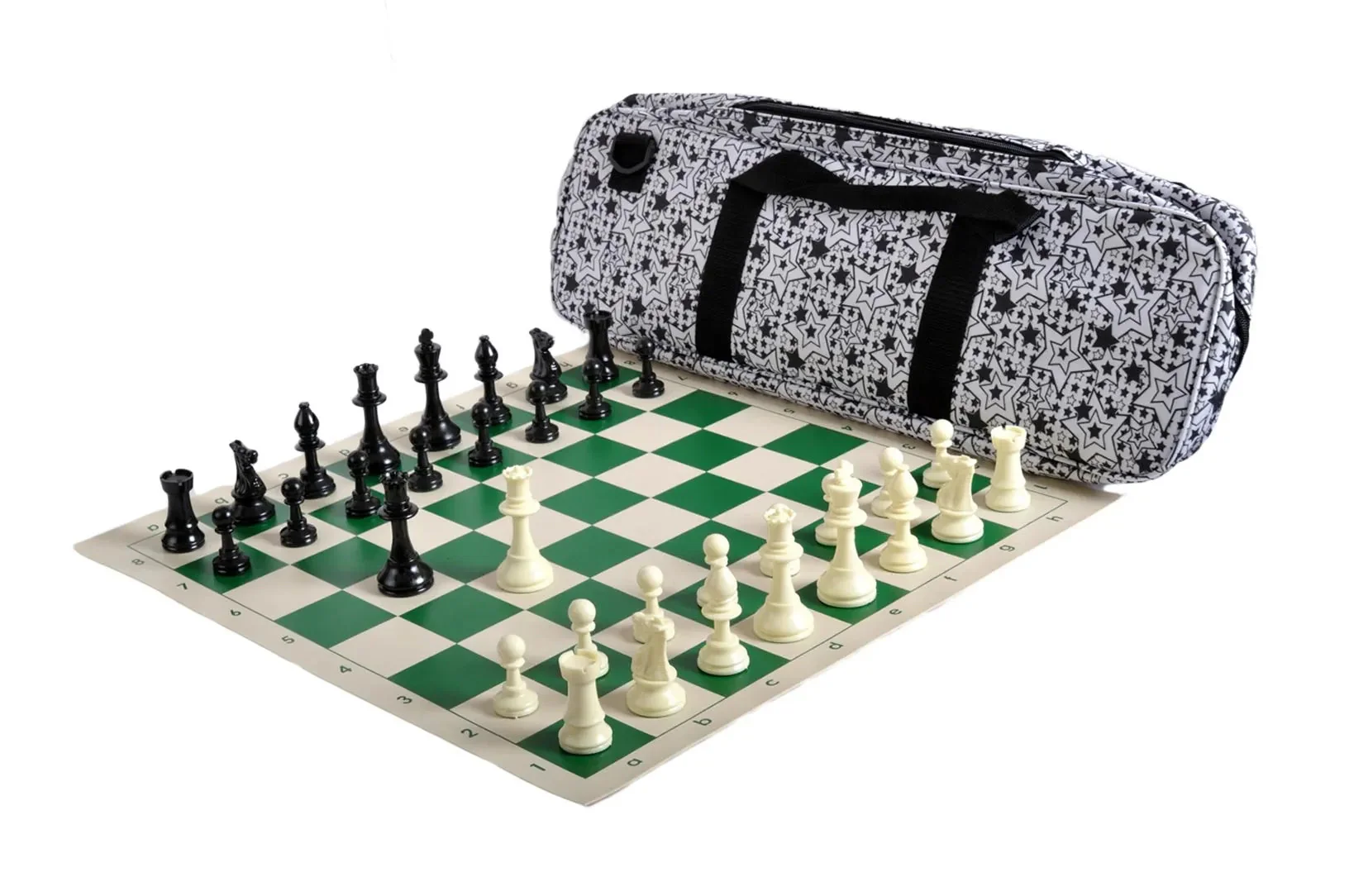 Deluxe Chess Set Combination and Triple Weighted Regulation Pieces | Vinyl Chess Board | Deluxe Bag - Image 31