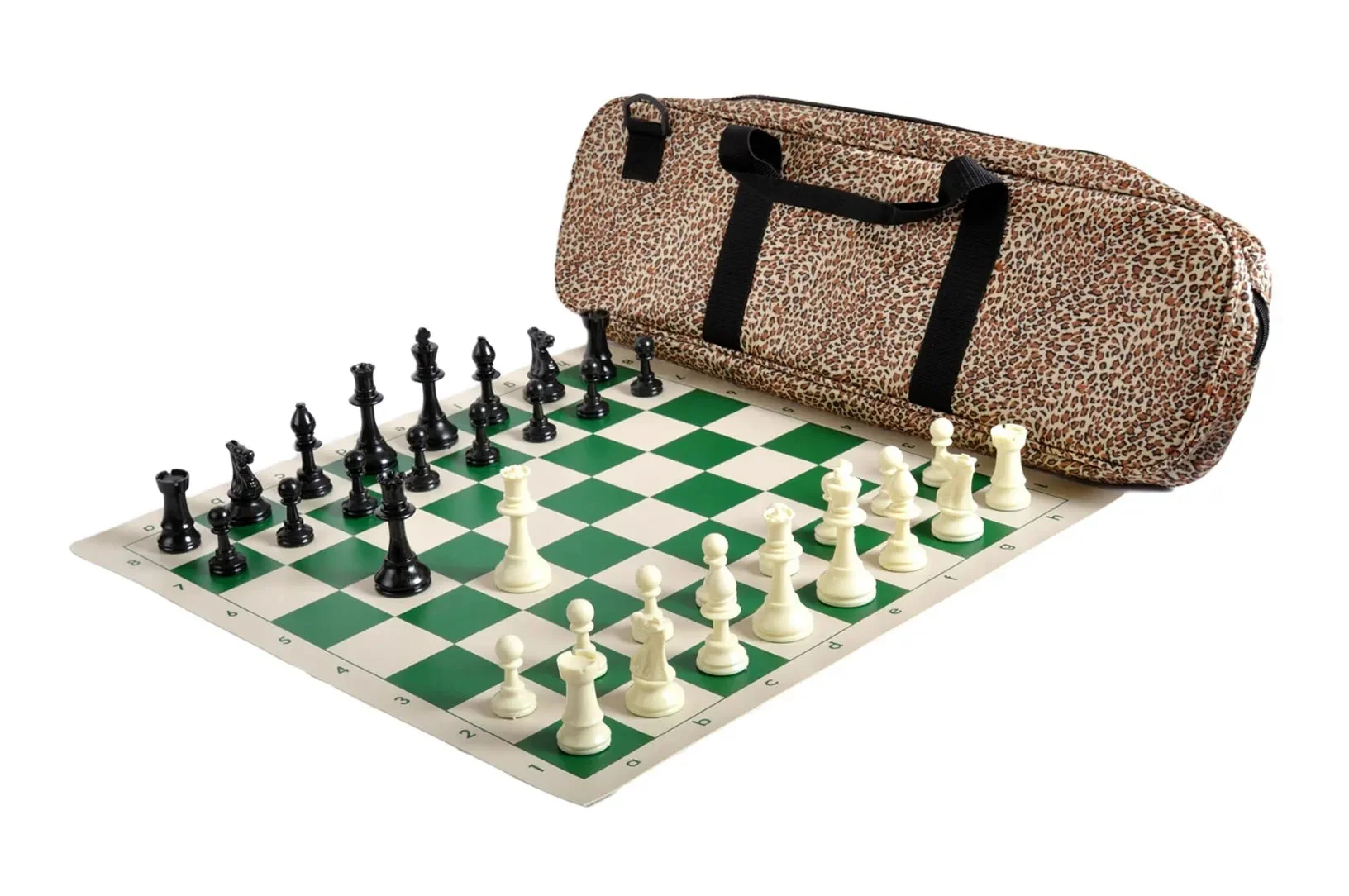 Deluxe Chess Set Combination and Triple Weighted Regulation Pieces | Vinyl Chess Board | Deluxe Bag - Image 32