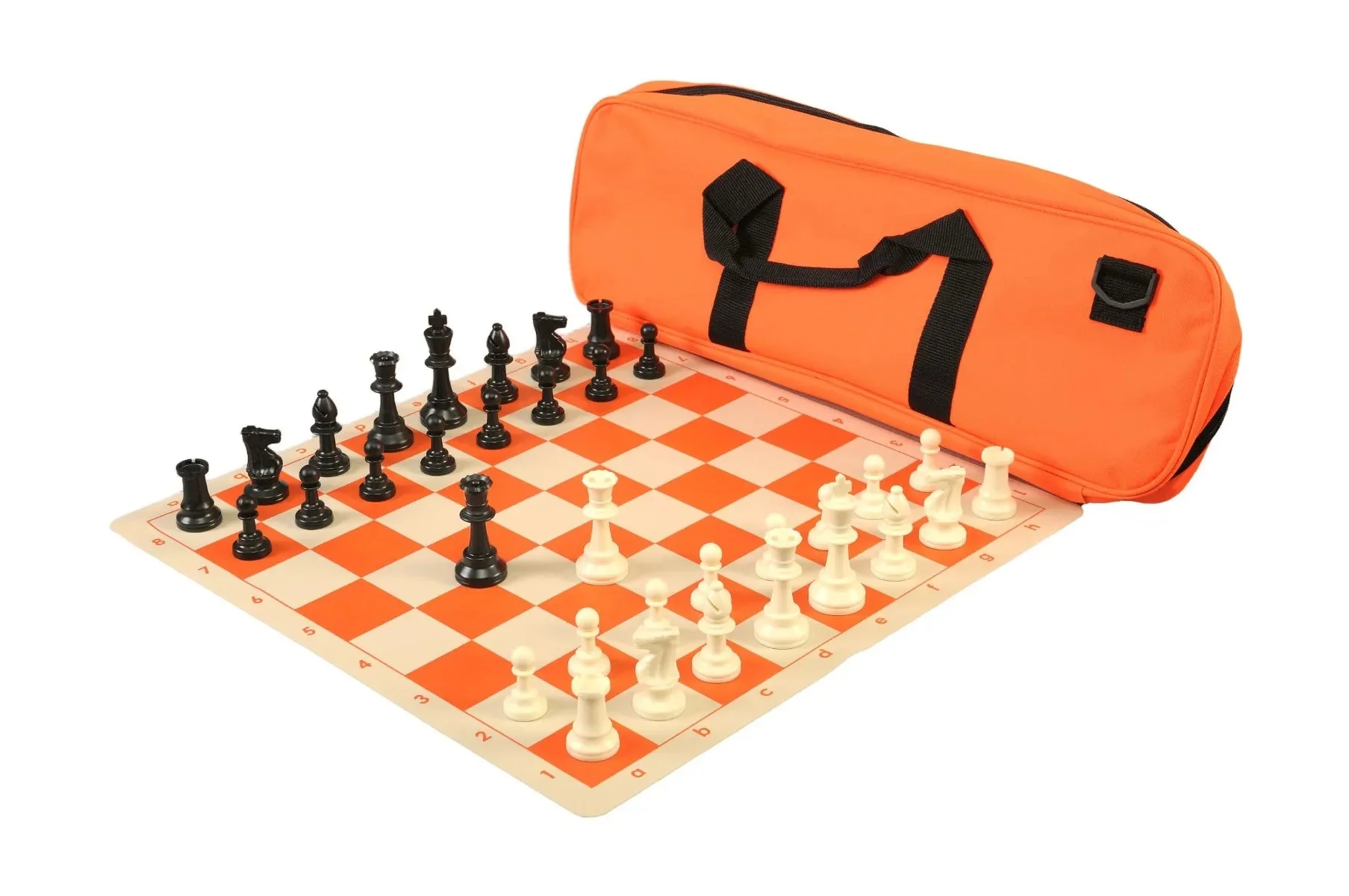 Deluxe Chess Set Combination and Single Weighted Regulation Pieces | Silicone Chess Board | Deluxe Bag - Image 21