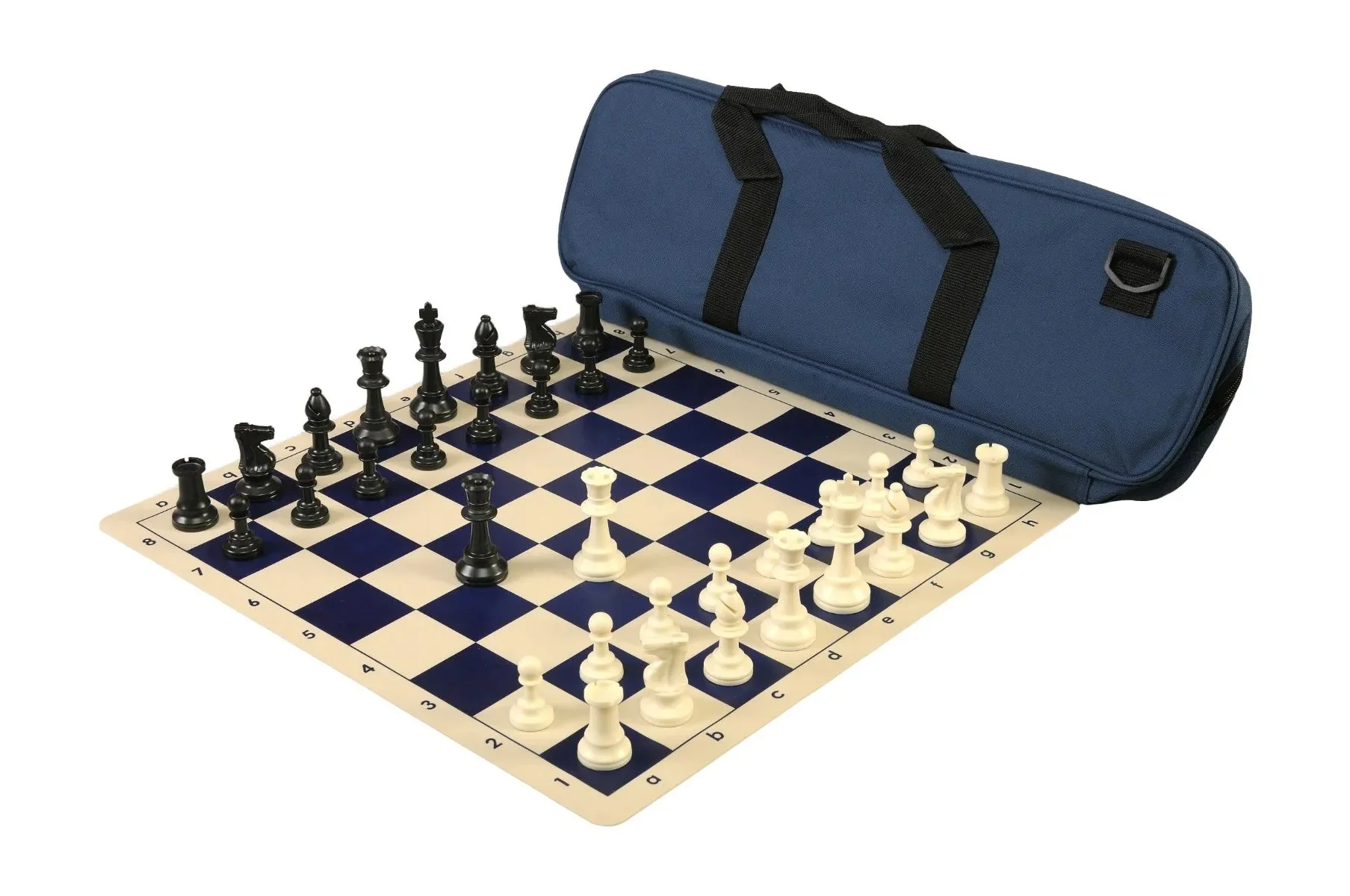 Deluxe Chess Set Combination and Triple Weighted Regulation Pieces | Silicone Chess Board | Deluxe Bag - Image 12