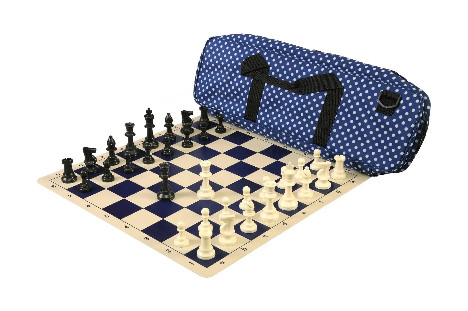 Deluxe Chess Set Combination and Triple Weighted Regulation Pieces | Silicone Chess Board | Deluxe Bag - Image 13