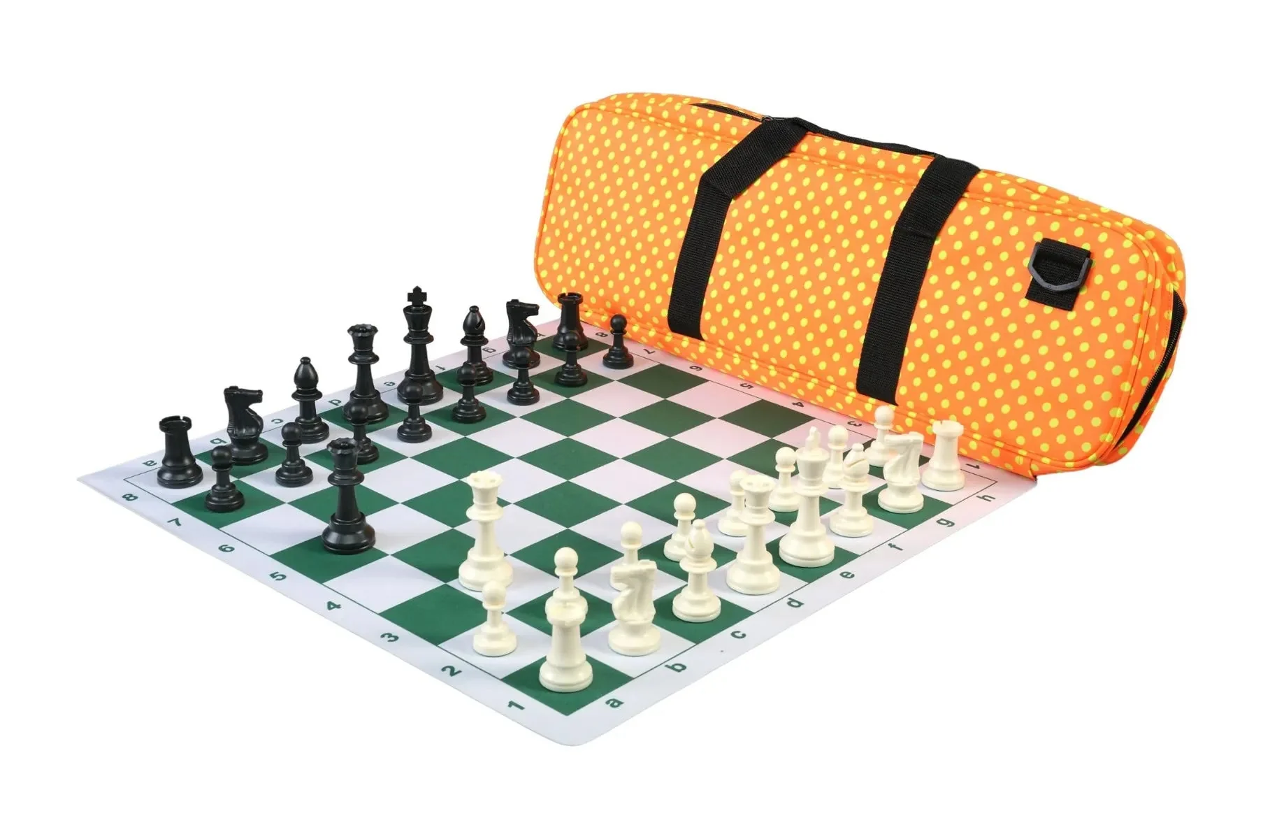 Deluxe Chess Set Combination and Triple Weighted Regulation Pieces | Thin Mousepad Chess Board | Deluxe Bag - Image 11