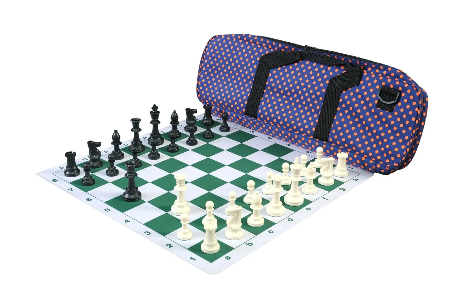 Deluxe Chess Set Combination and Triple Weighted Regulation Pieces | Thin Mousepad Chess Board | Deluxe Bag - Image 13