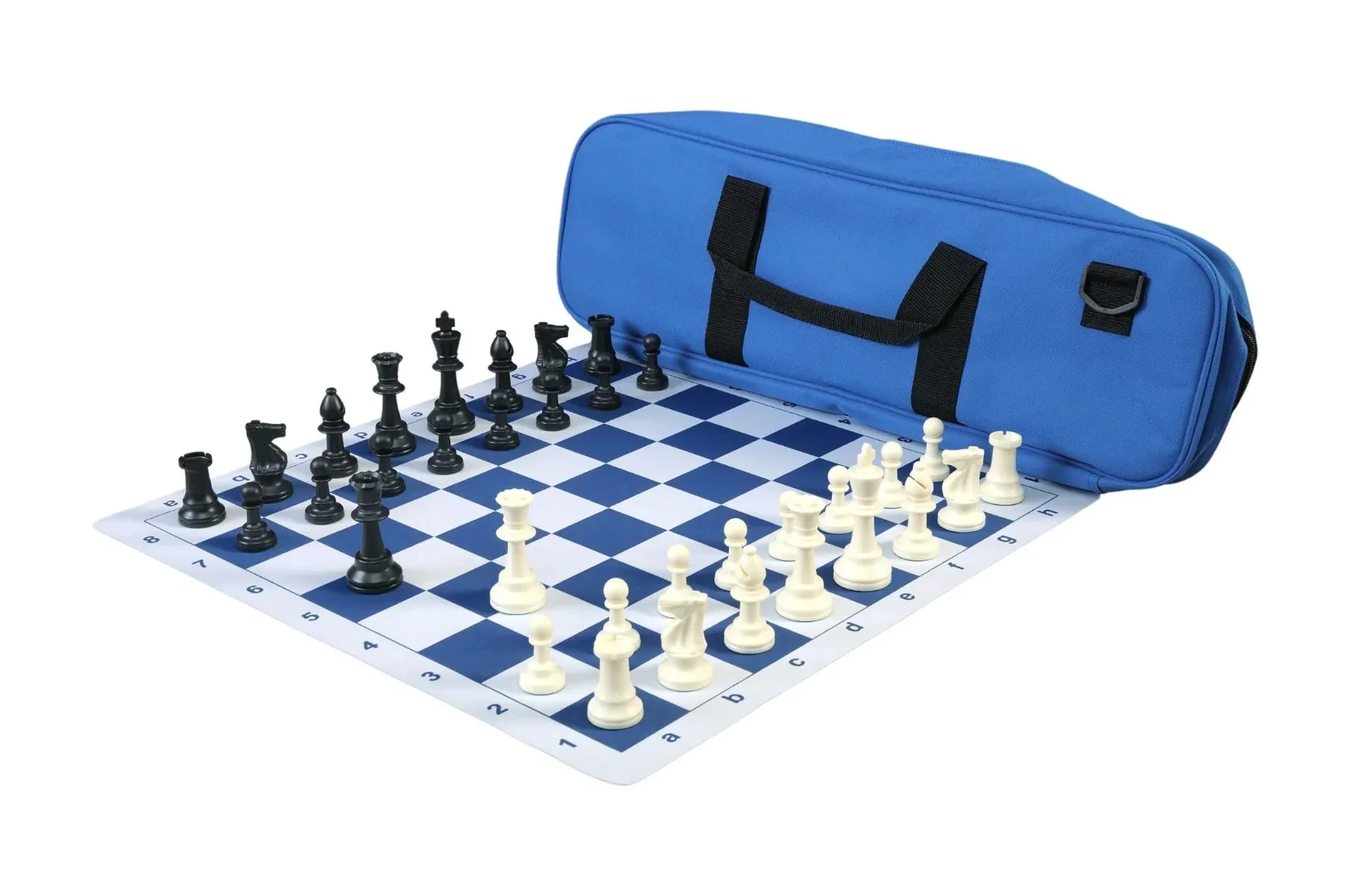 Deluxe Chess Set Combination and Triple Weighted Regulation Pieces | Thin Mousepad Chess Board | Deluxe Bag - Image 8