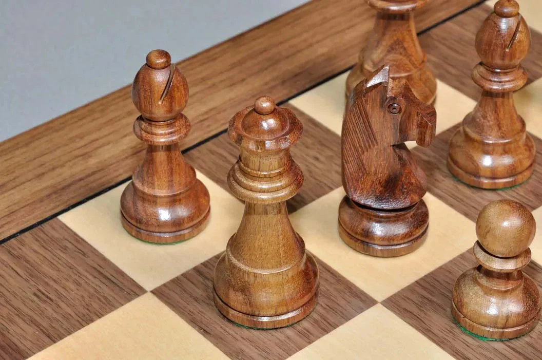 DGT Projects - USB Walnut Board with Timeless Chess Pieces - Image 2