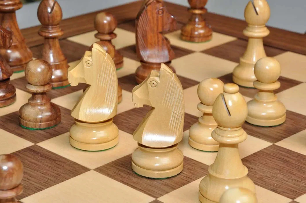 DGT Projects - USB Walnut Board with Timeless Chess Pieces - Image 4