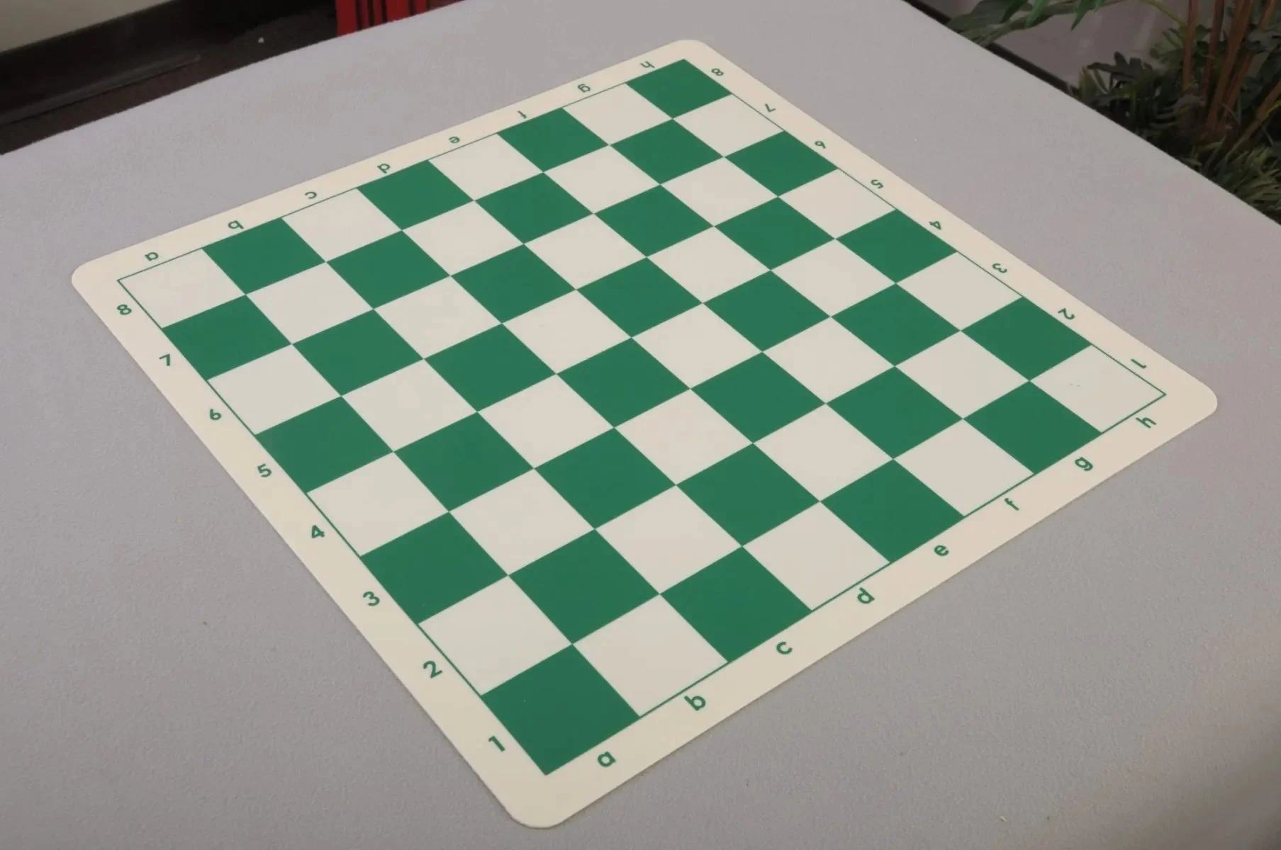 Double-Sided Regulation Silicone Tournament Chess Board - 2.25" Squares - Image 4