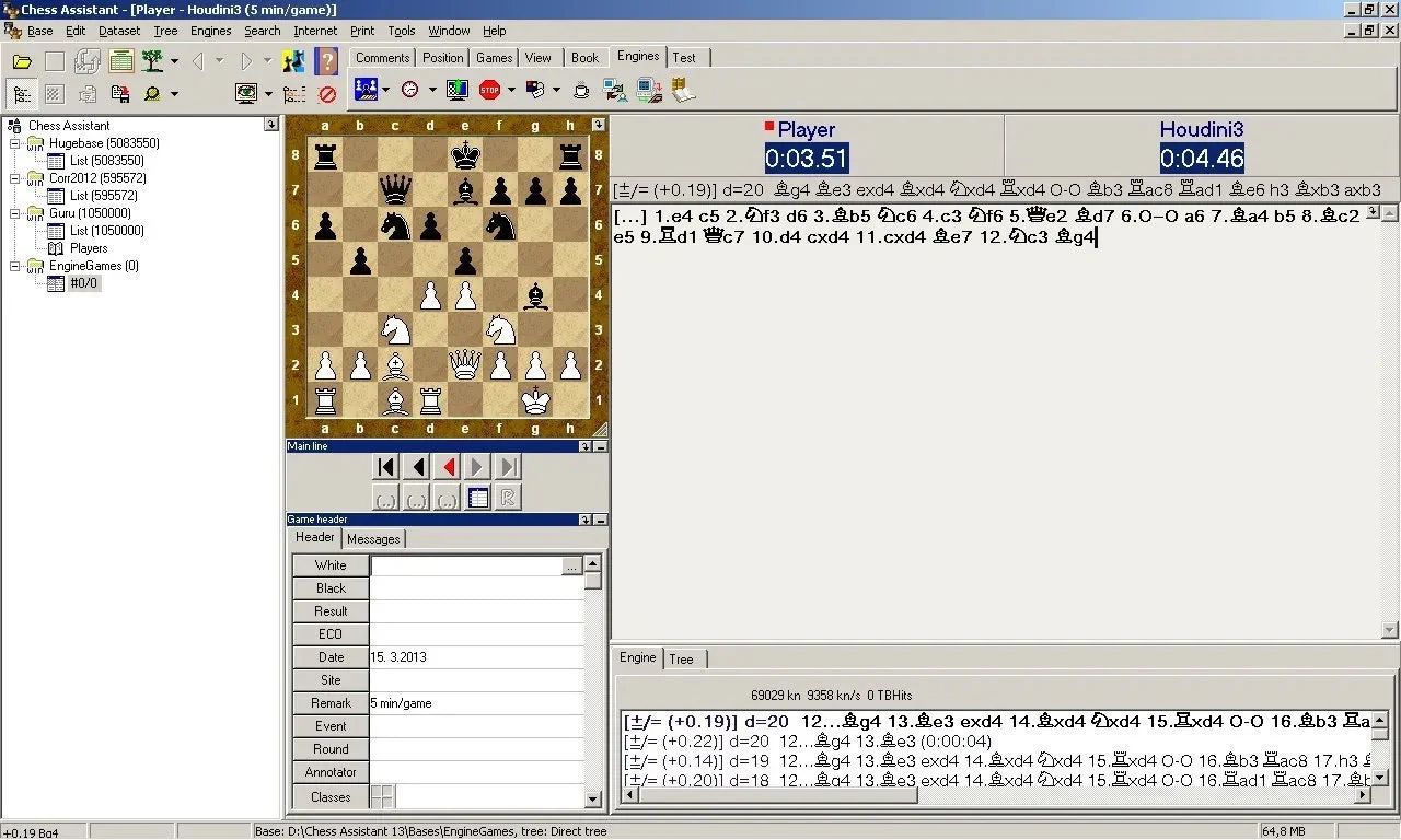 DOWNLOAD - Chess Assistant 18 with Houdini 6 - Image 6