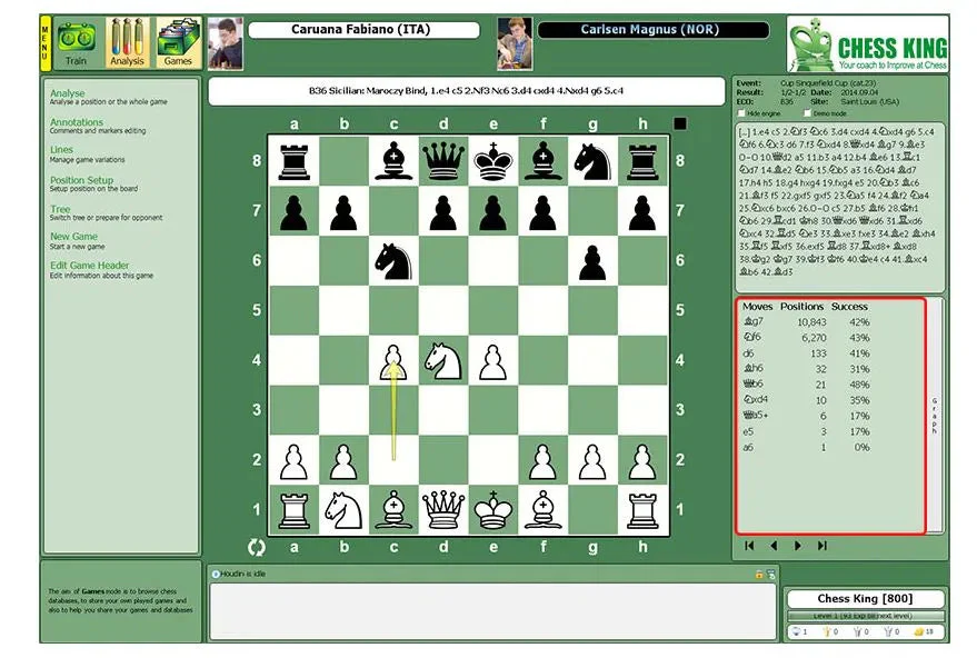 DOWNLOAD - Chess King Analysis 25 for WINDOWS - Image 7