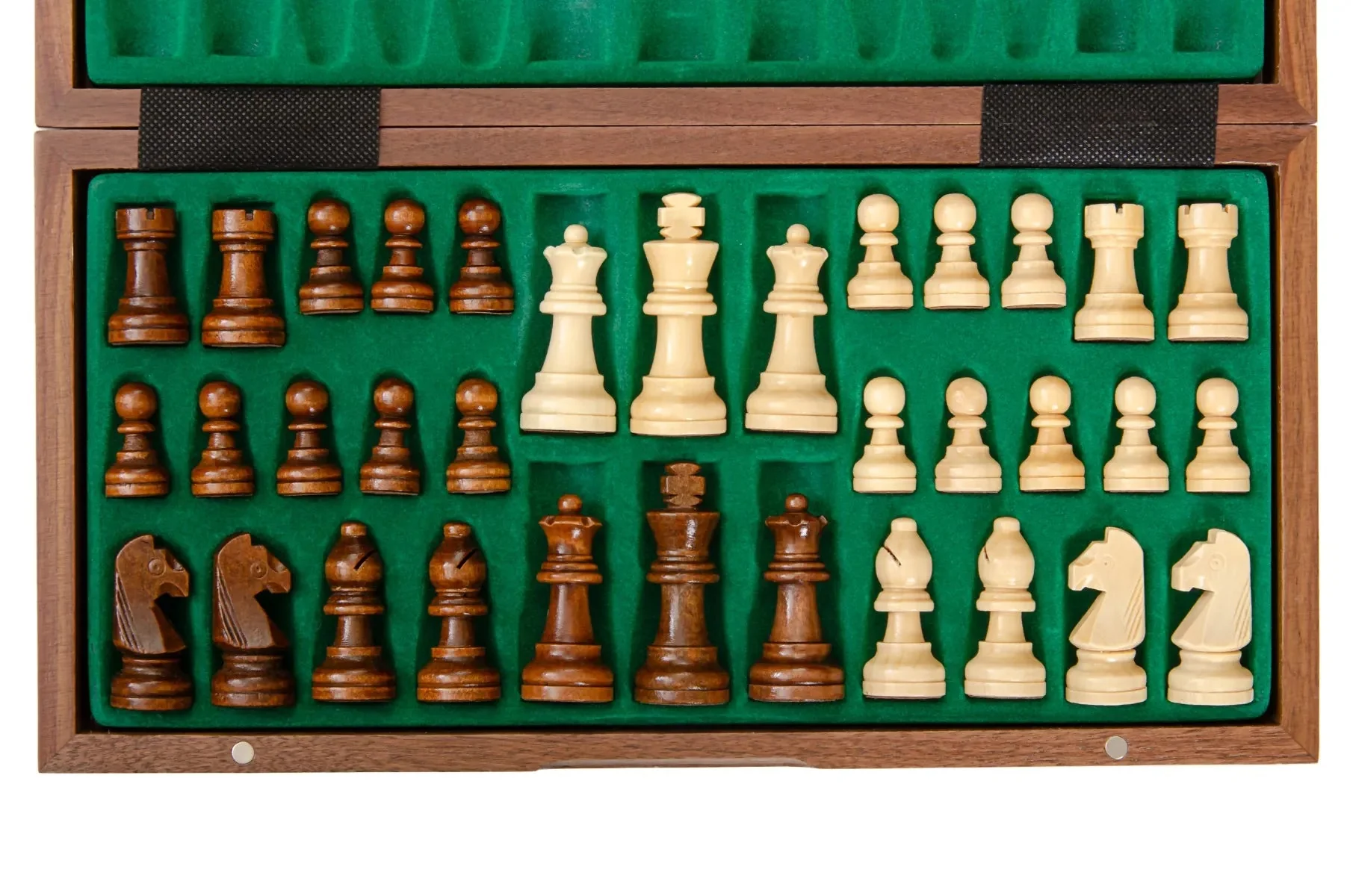 Drake Magnetic Travel Chess Set - 13" x 13"- Walnut - Image 2