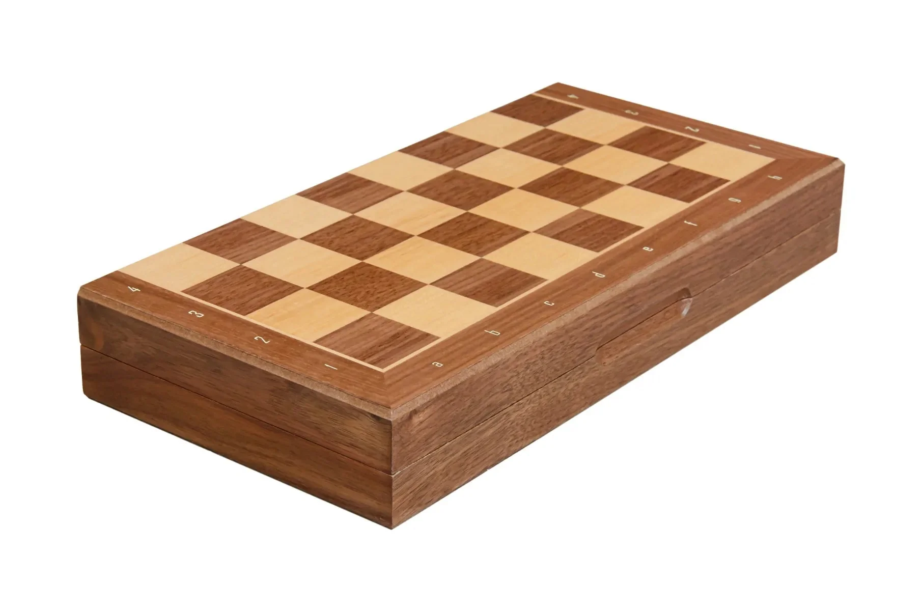 Drake Magnetic Travel Chess Set - 13" x 13"- Walnut - Image 7