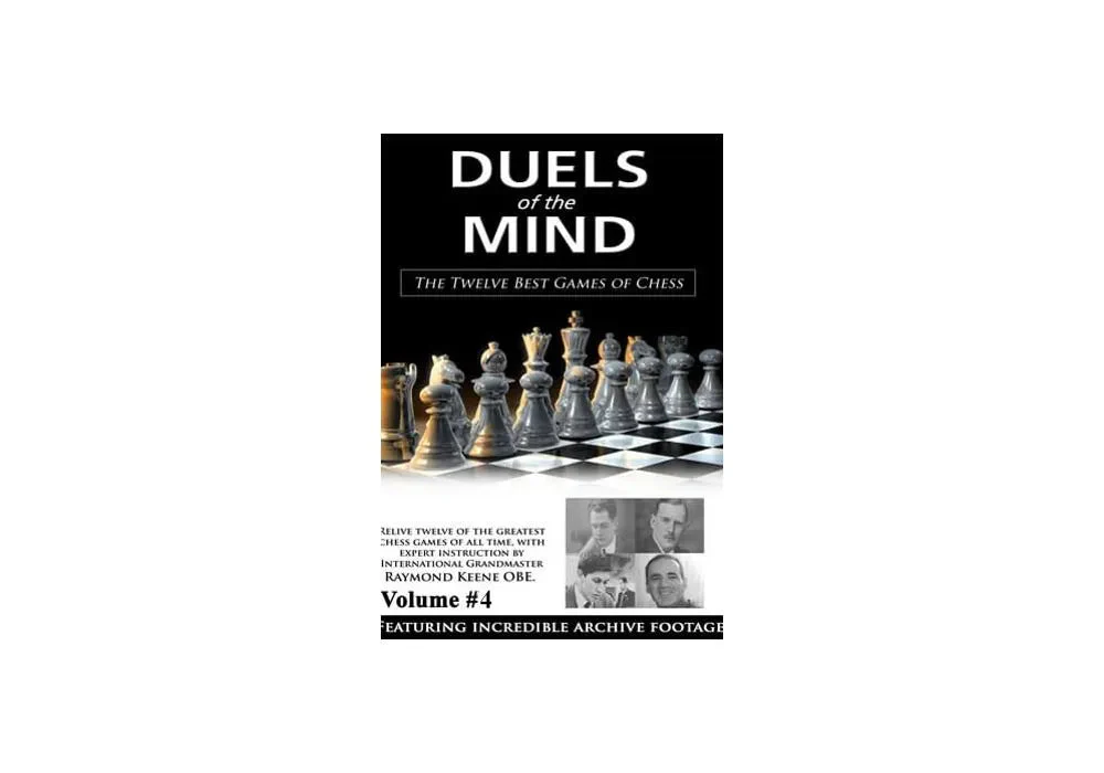 Duels of the Mind (4 Chess DVDs) - GM Raymond Keene