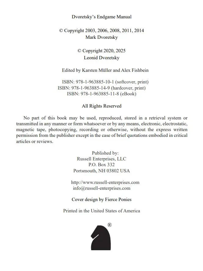 Dvoretsky's Endgame Manual – 6th Edition - PAPERBACK - Image 3
