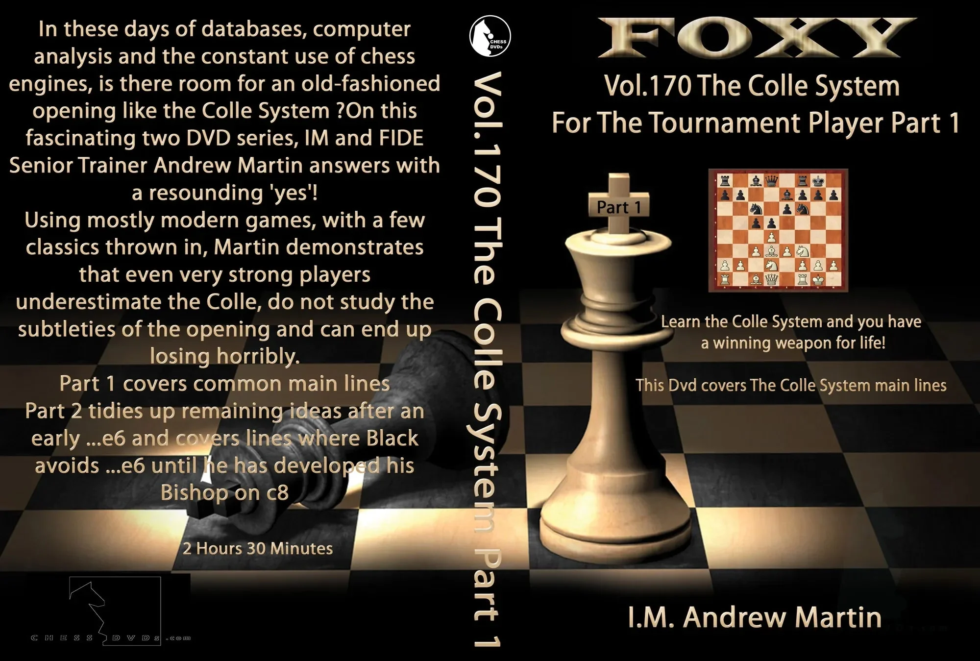 E-DVD FOXY OPENINGS - Volume 170 - The Colle System For The Tournament Player - Volume 1 - Image 2