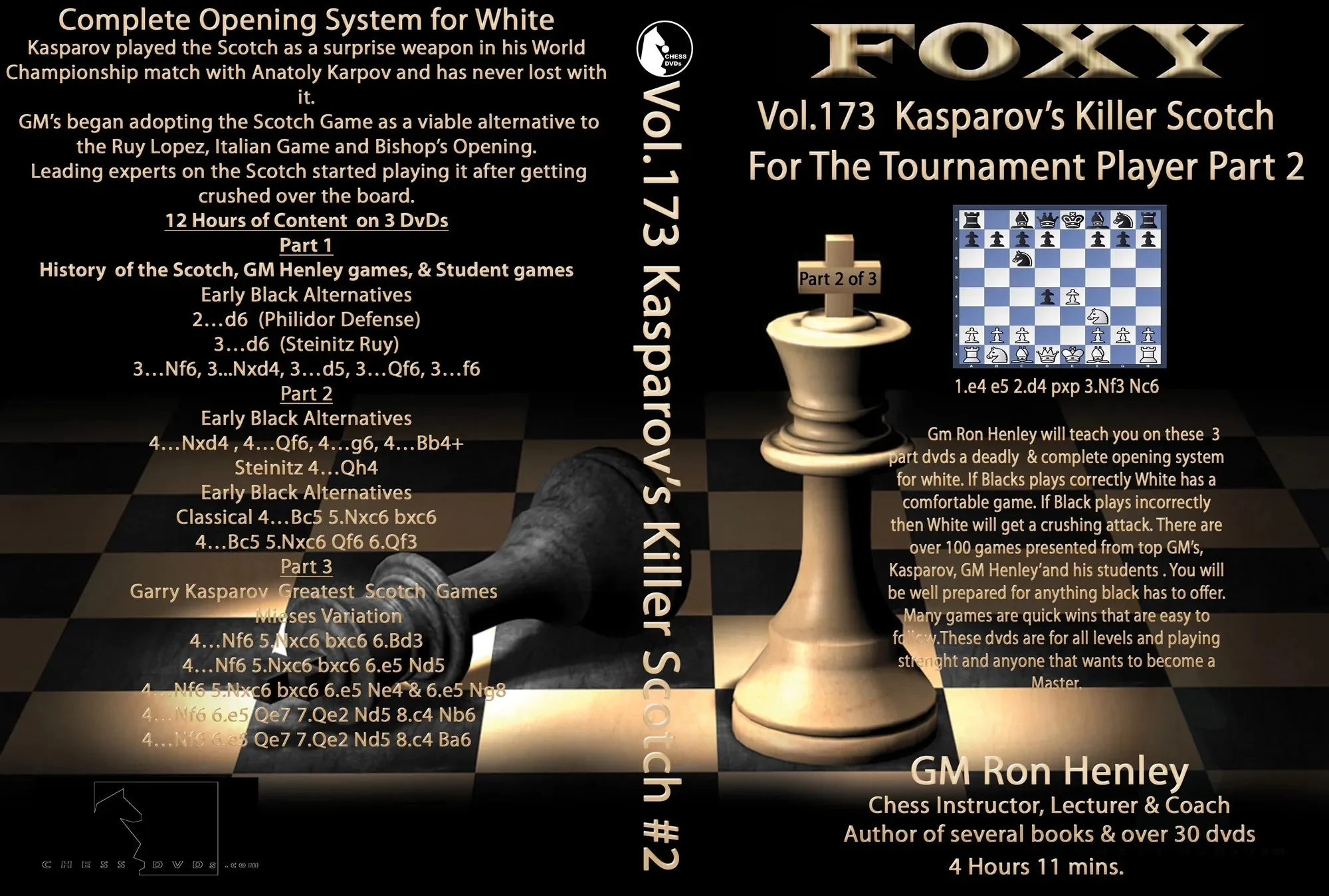 E-DVD FOXY OPENINGS - Volume 173 - Kasparov's Killer Scotch For the Tournament Player - Volume 2 - Image 2