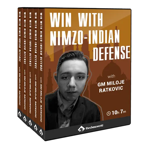 E-DVD Win with Nimzo-Indian Defense by GM Miloje Ratkovic