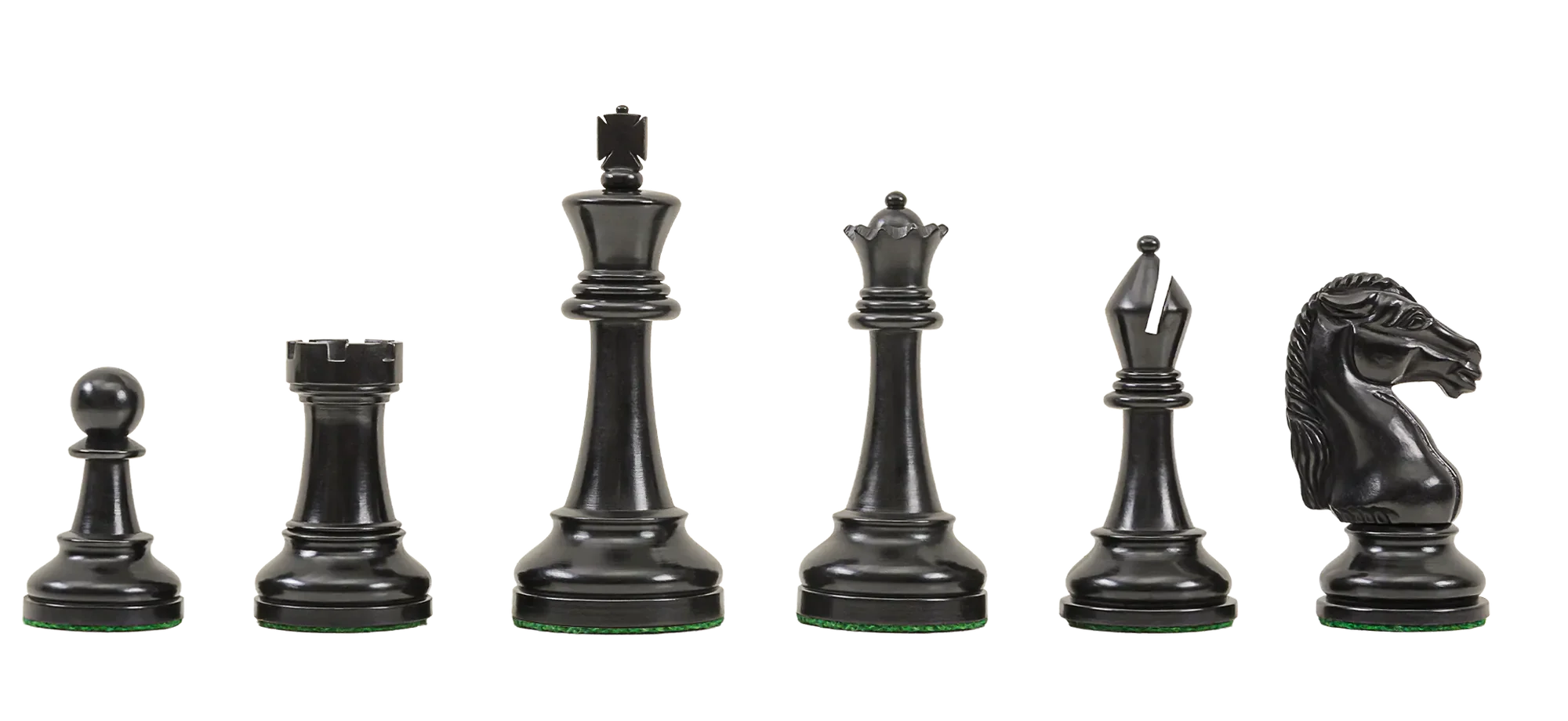 Ebonized Boxwood and Natural Boxwood