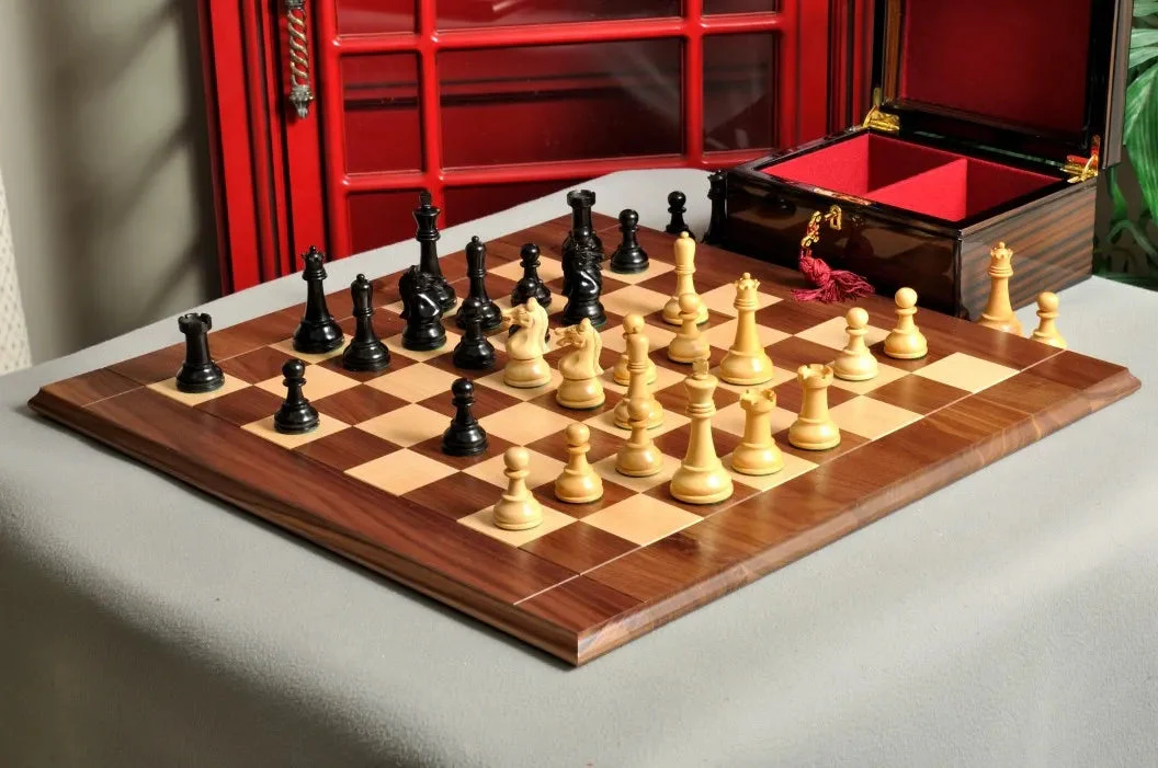 Ebonized Boxwood and Natural Boxwood