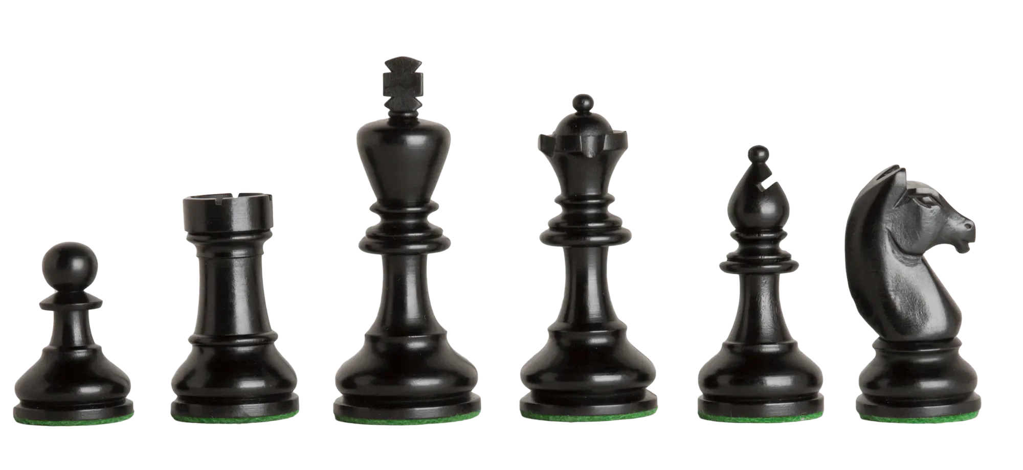 Ebonized Boxwood and Natural Boxwood