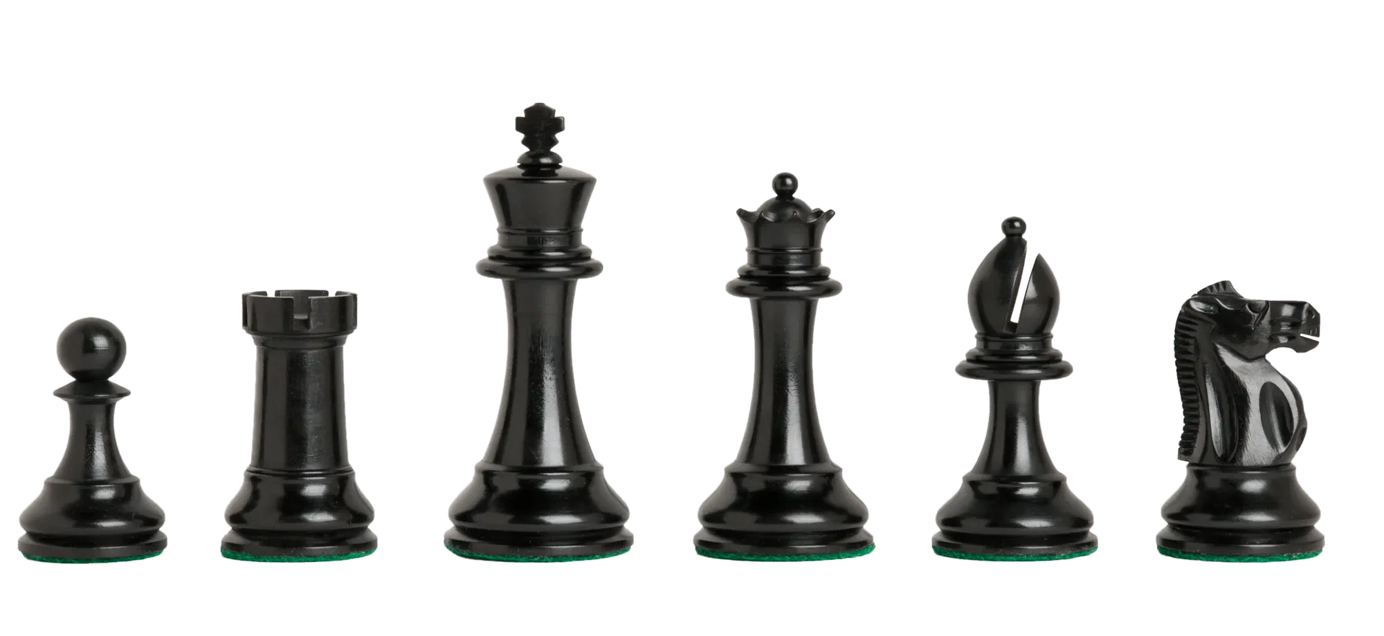 Ebonized Boxwood and Natural Boxwood