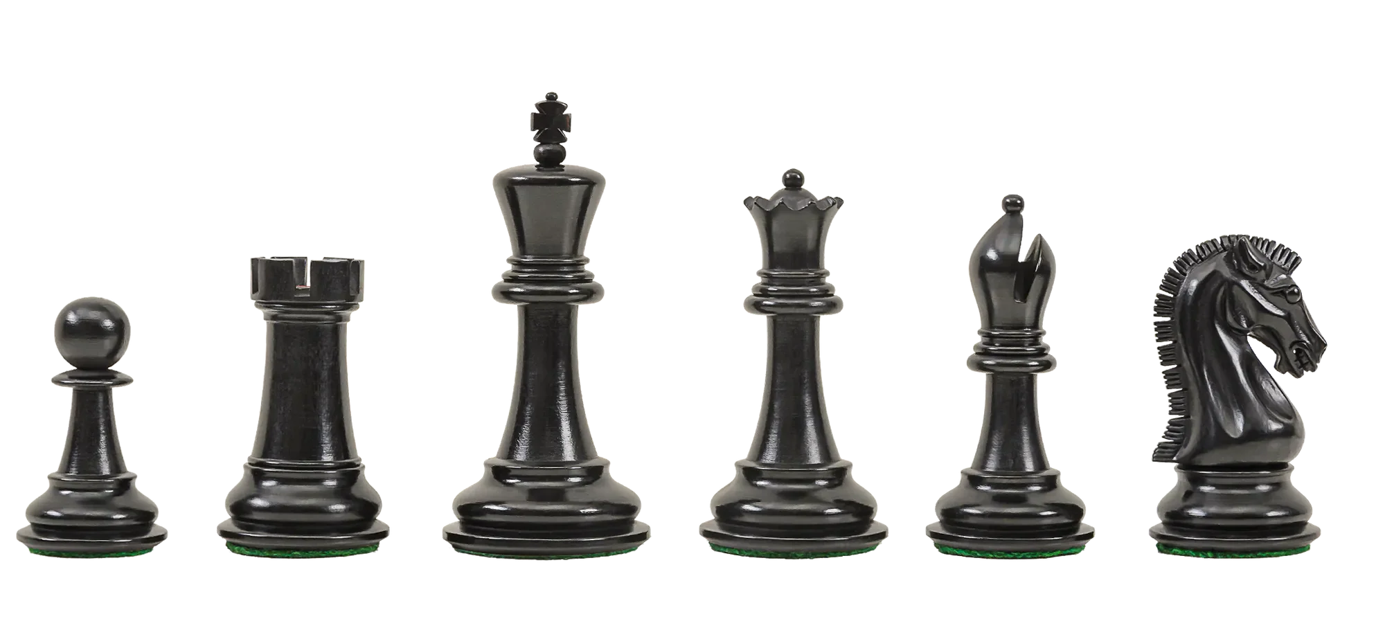 Ebonized Boxwood and Natural Boxwood